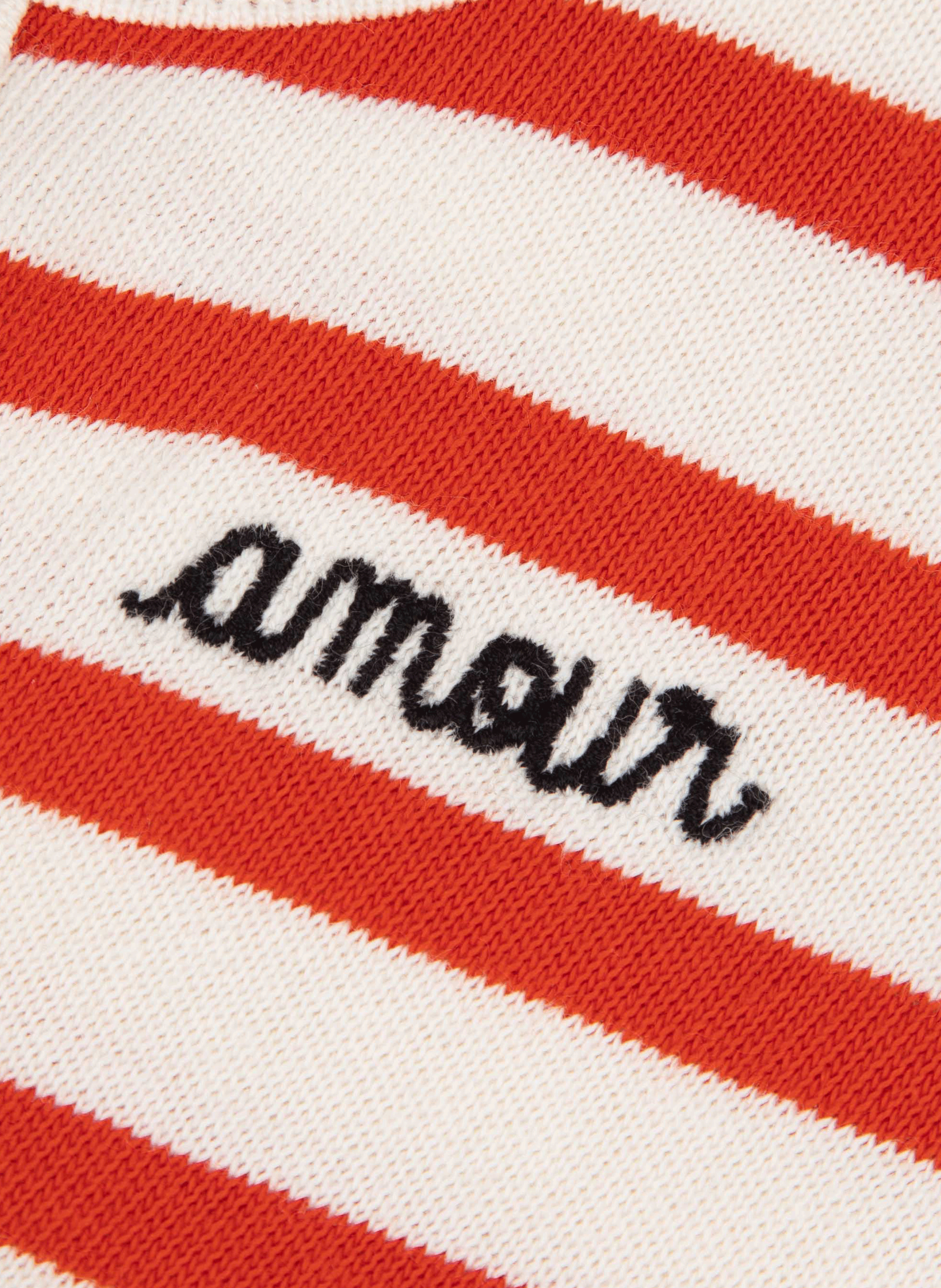 Striped cotton pajamas MAISON LABICHE White