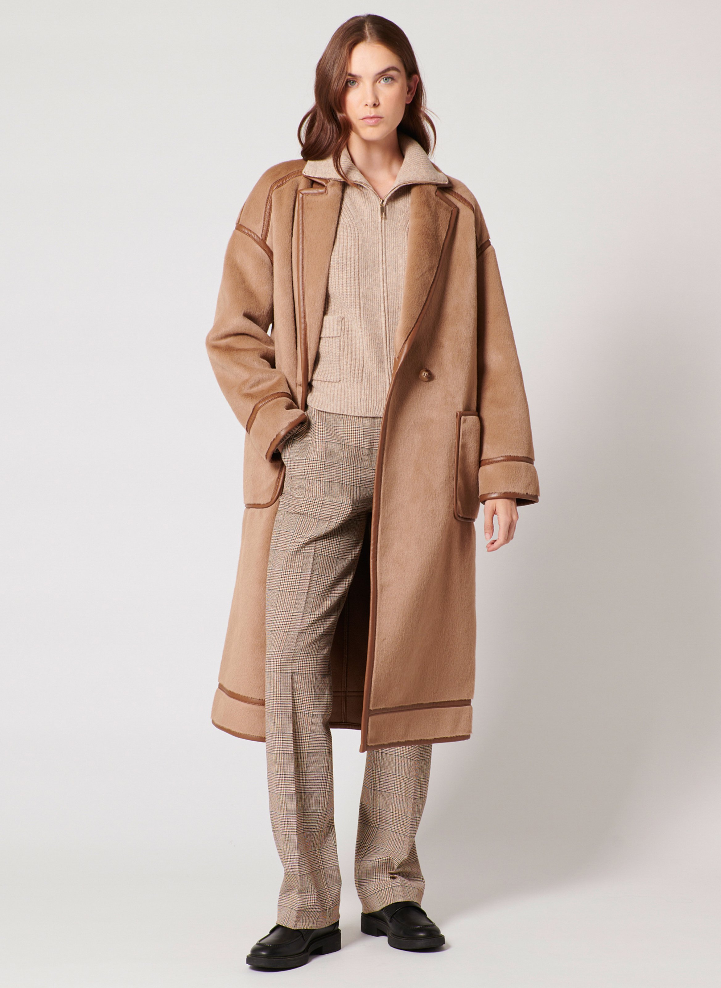 Zapa manteau camel new arrivals