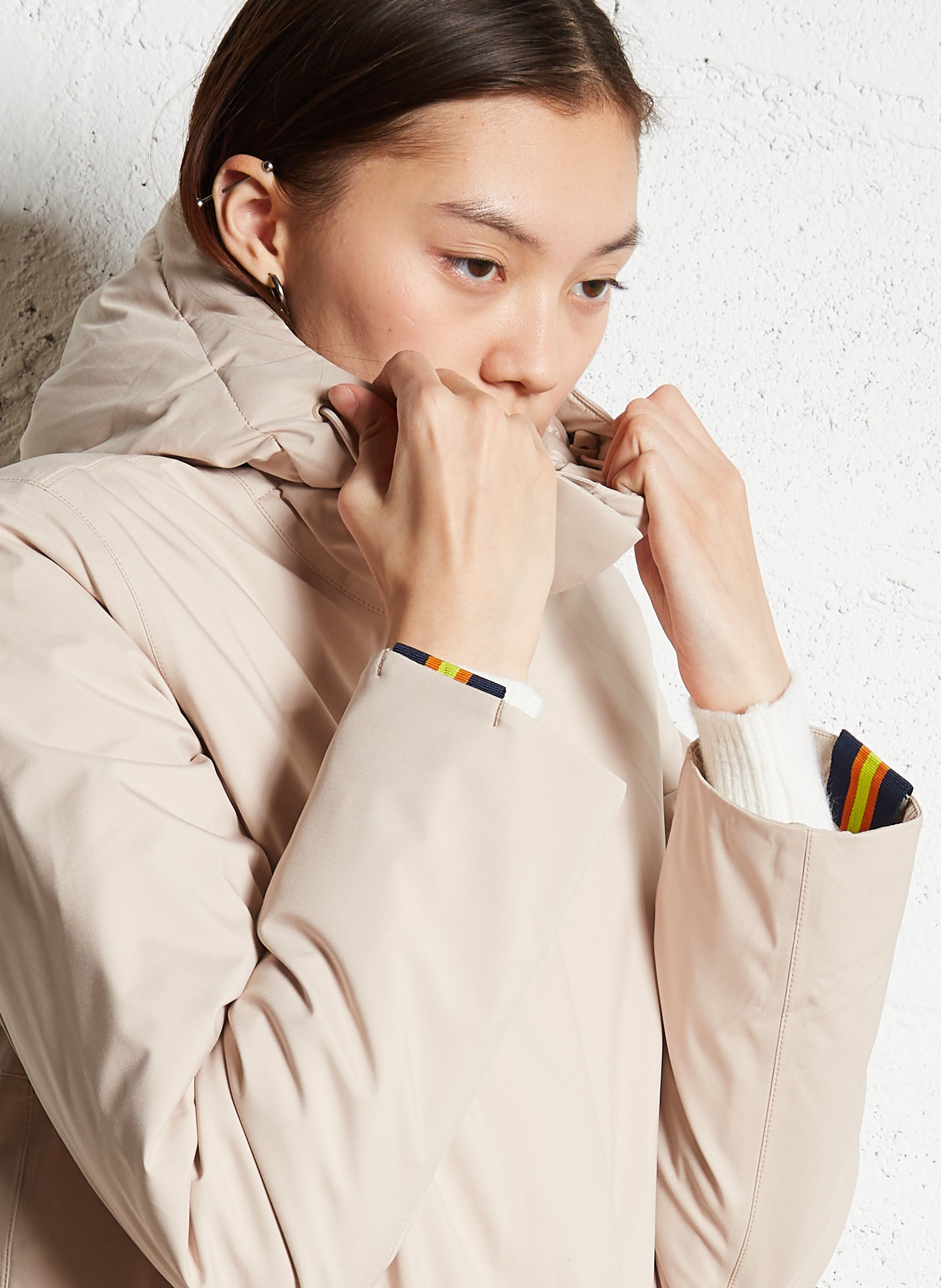 Fishtail - Gefütterter Parka K-WAY Rosa