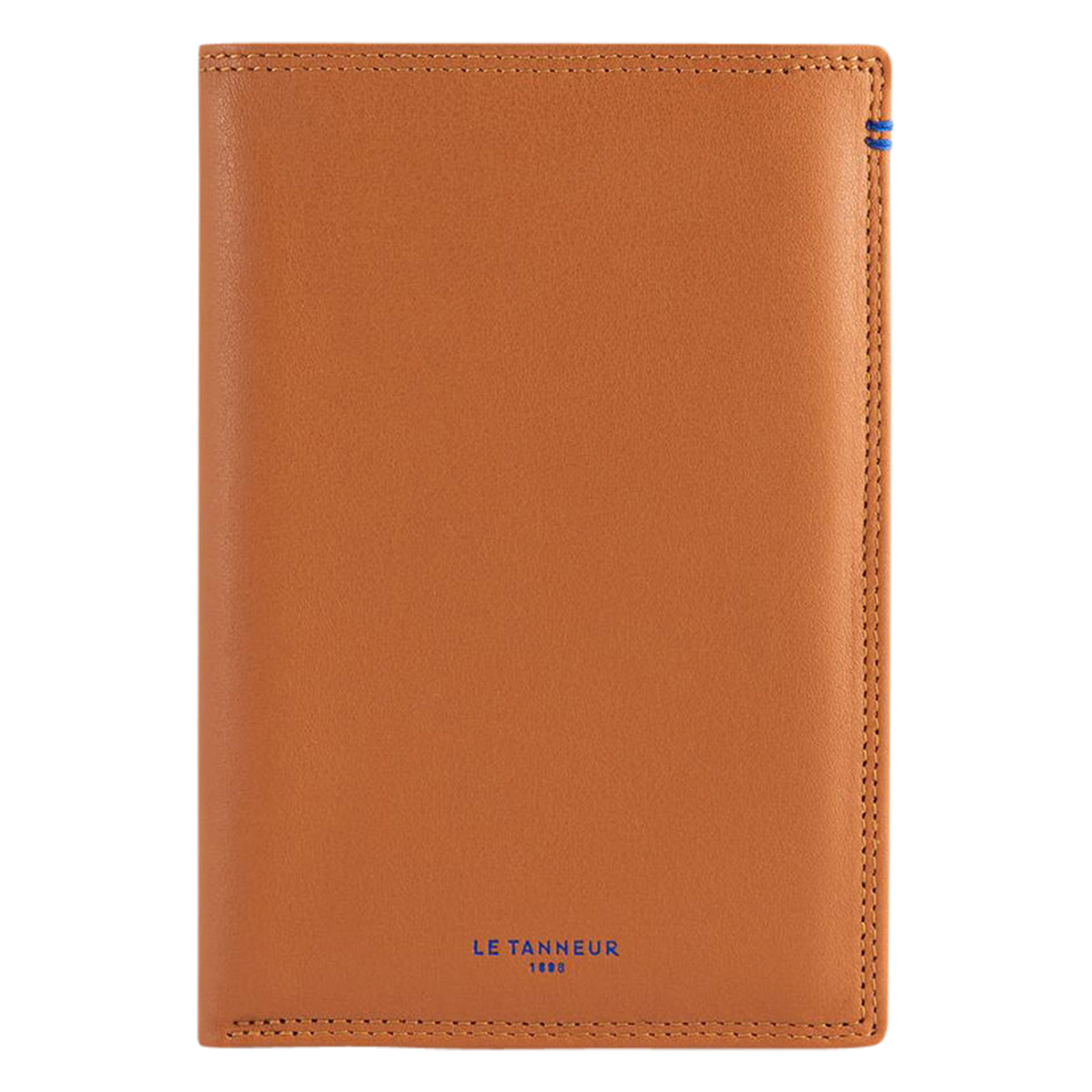 Kleine, leren portemonnee LE TANNEUR Bruin
