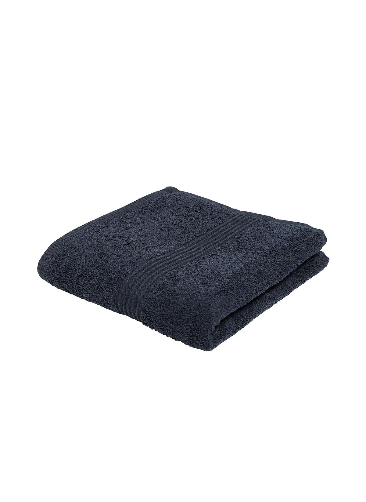 Solid color cotton bath towel TODAY LINGE DE MAISON Blue