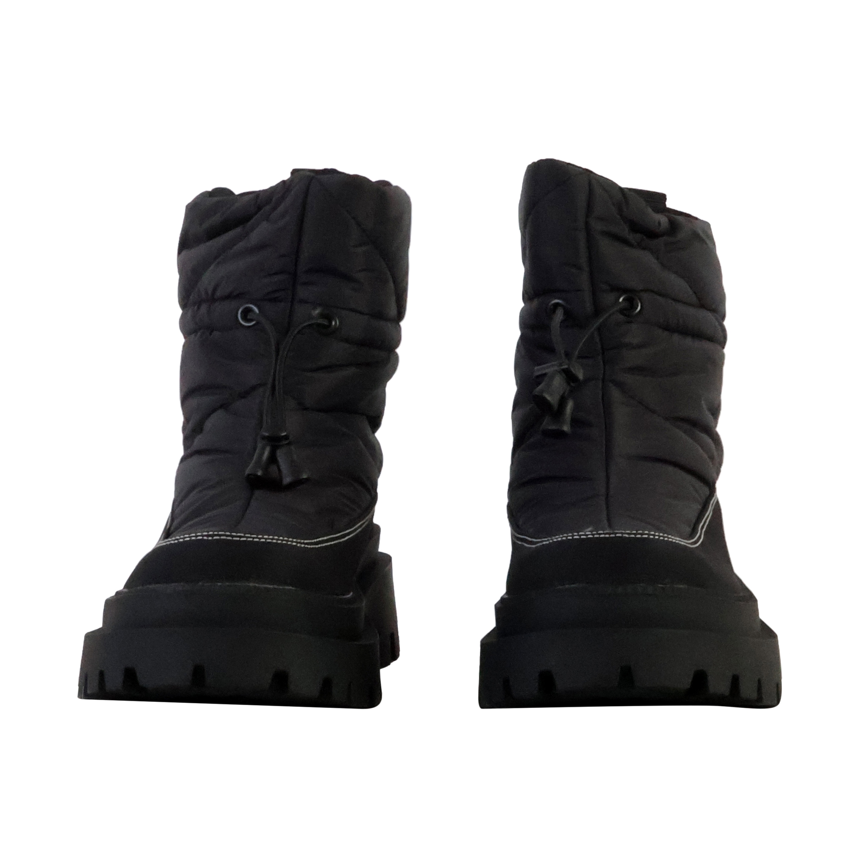 Superga Alpina Apex Padded Lace-Up Bootie SUPERGA Black