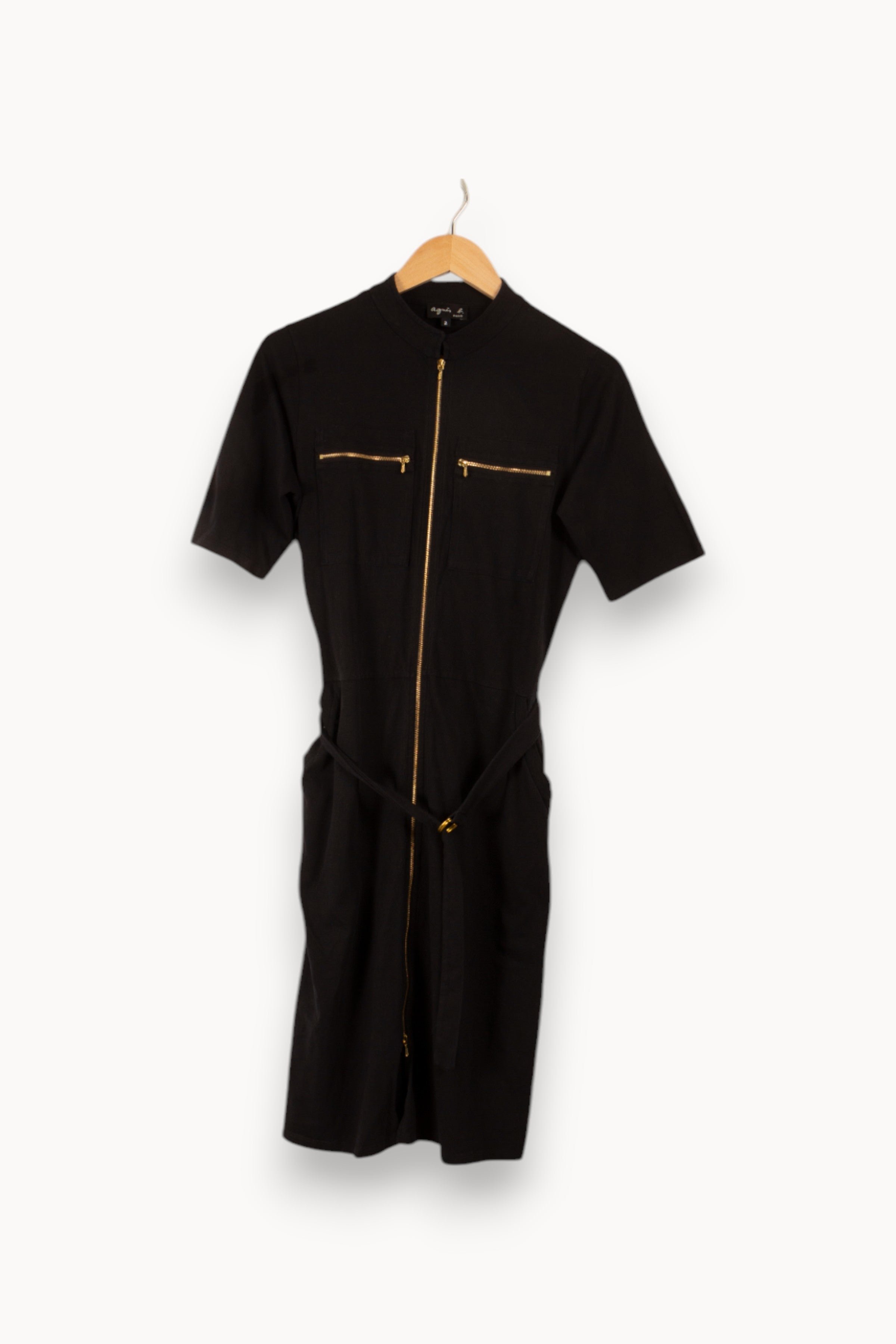 Robe courte & midi AGNES B. - Seconde Main Noir