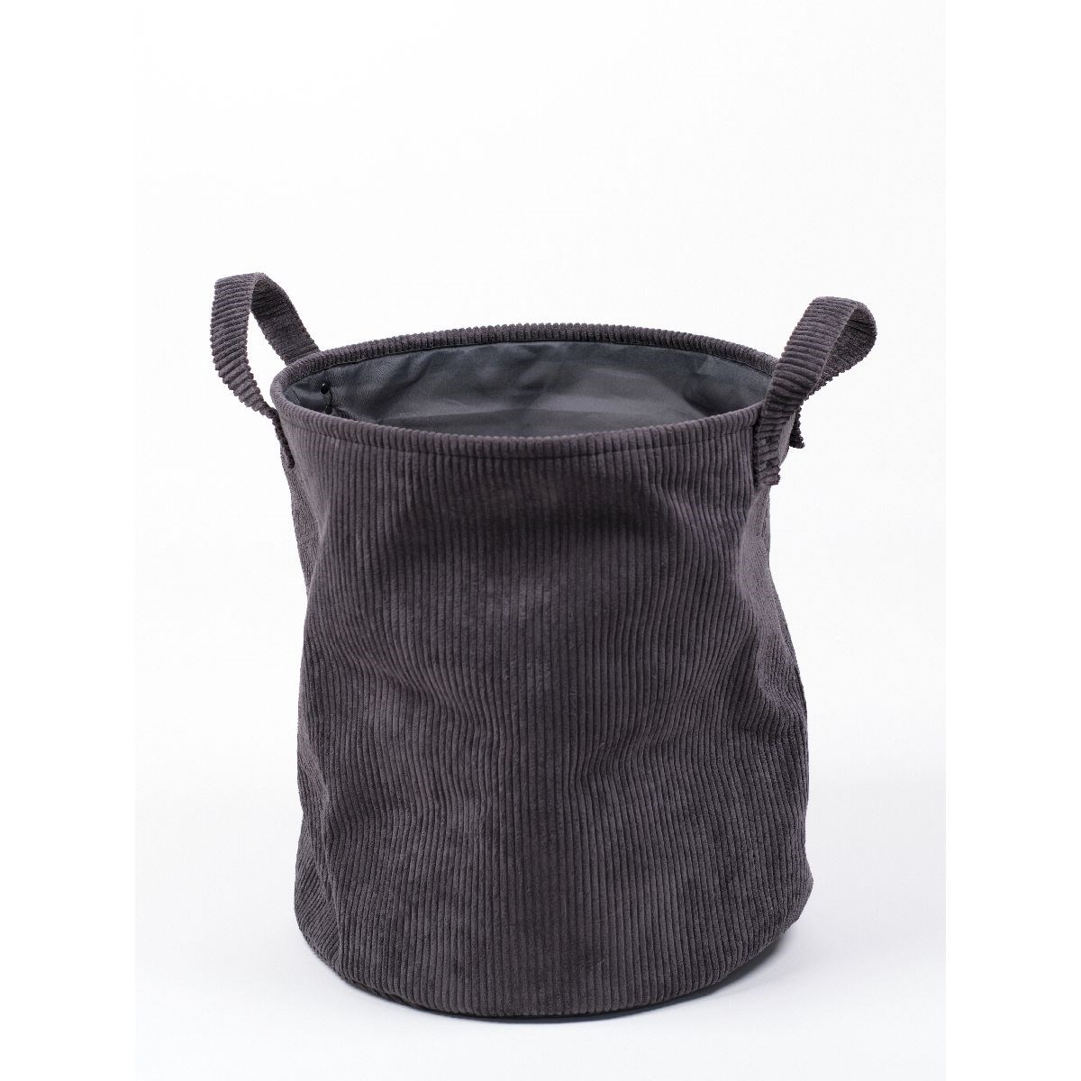 Panier de rangement avec anse en velours FACTORY Beige