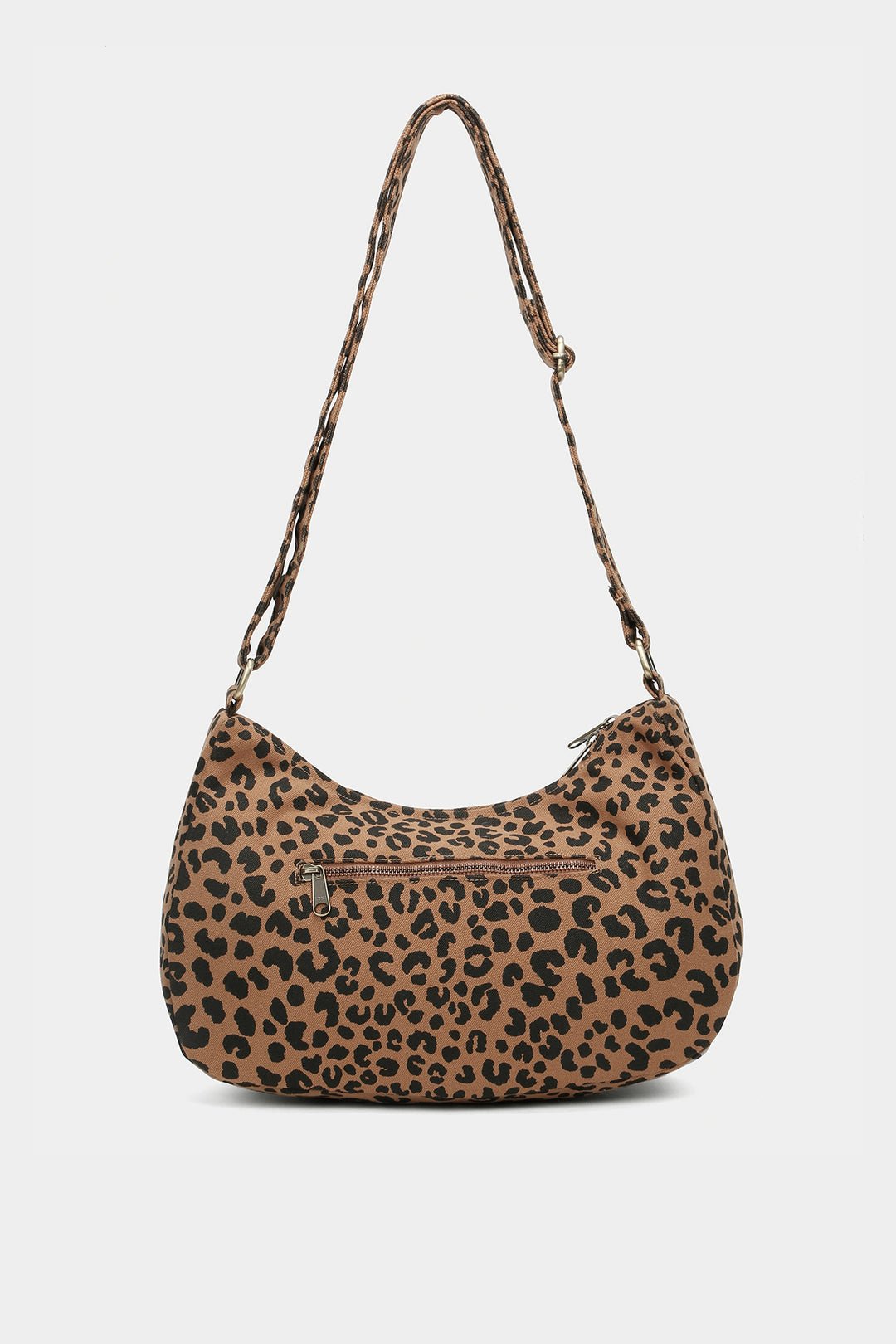 Cotton handbag Brown