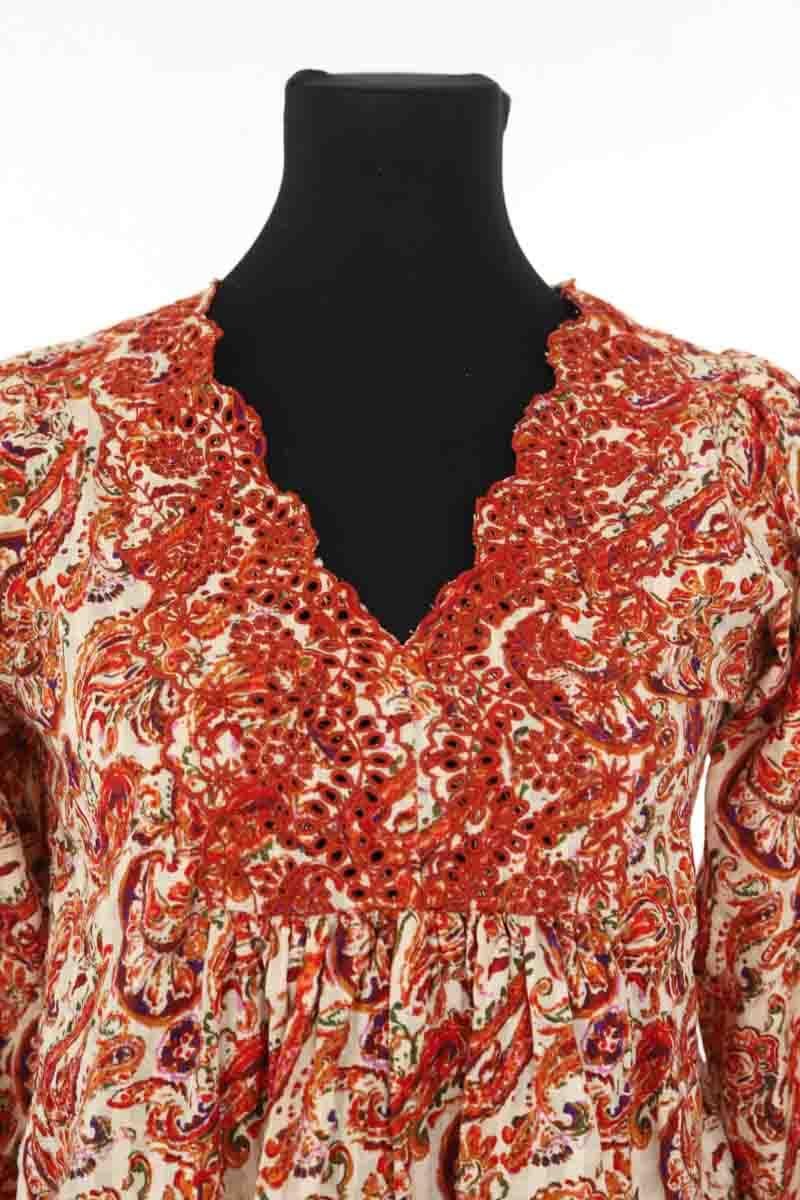 Cotton blouse SEZANE - Seconde main Multicolored