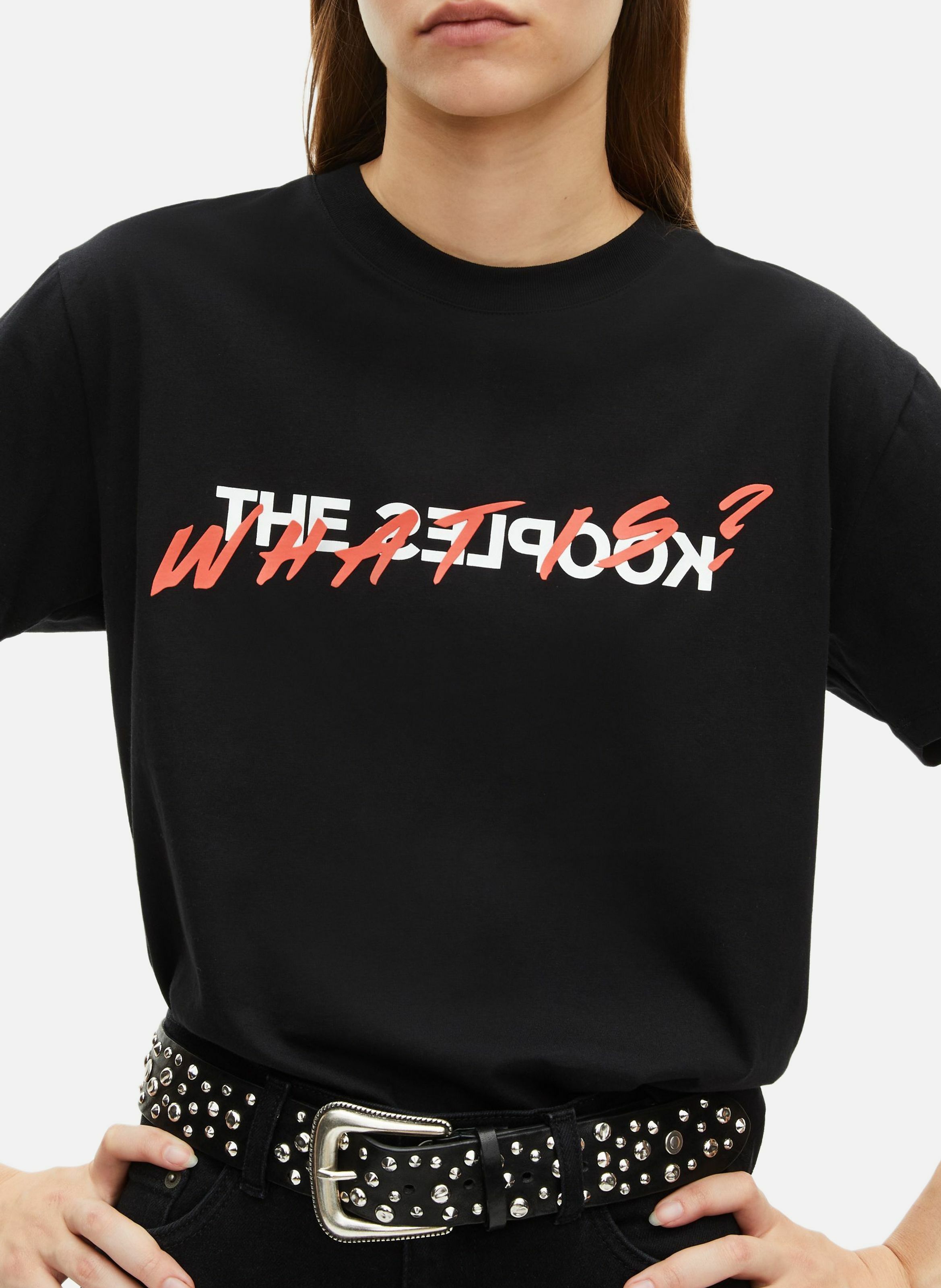 Printed logo T-shirt THE KOOPLES Black