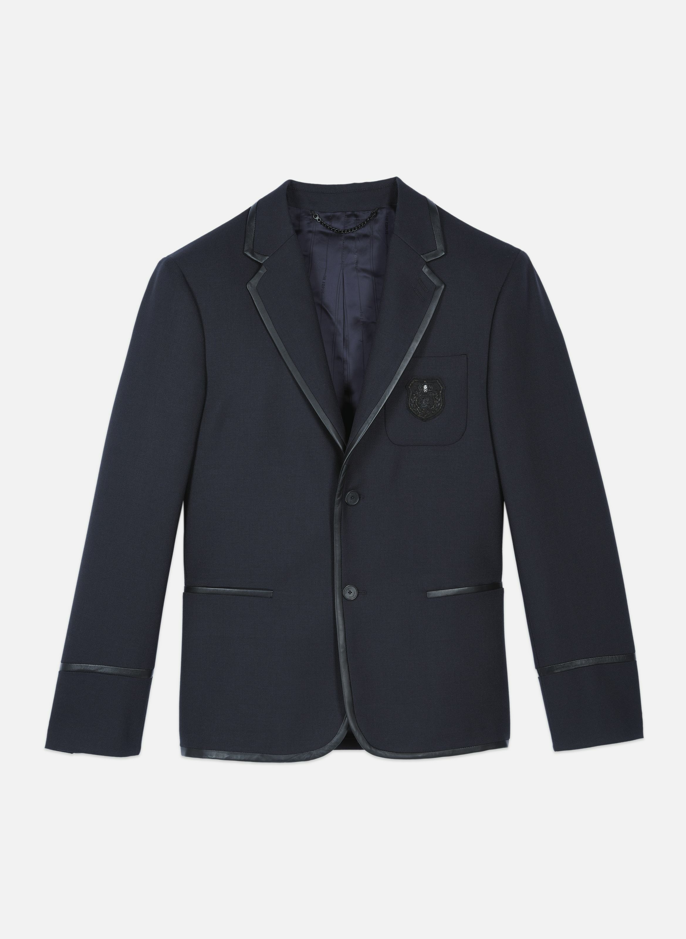 Wool-blend jacket THE KOOPLES Blue