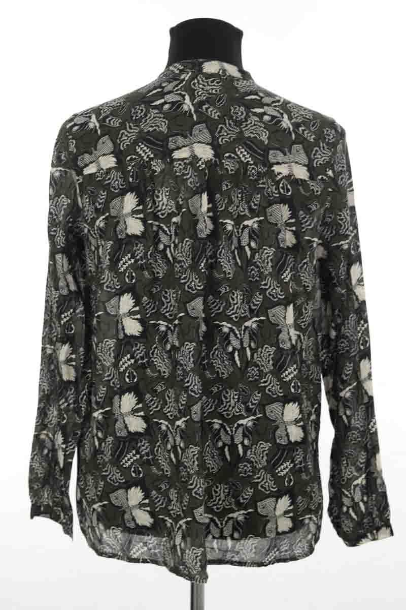 Cotton blouse LAURENCE BRAS - Seconde Main Khaki