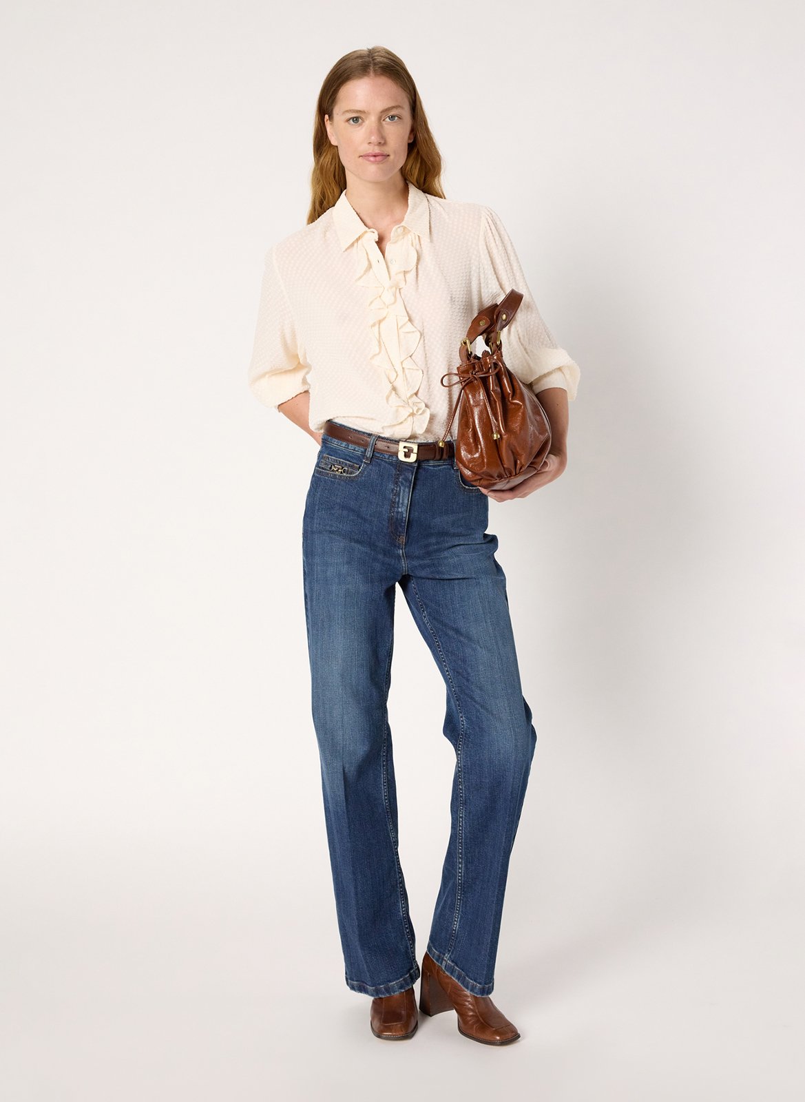 Chemise col classique  GERARD DAREL Beige