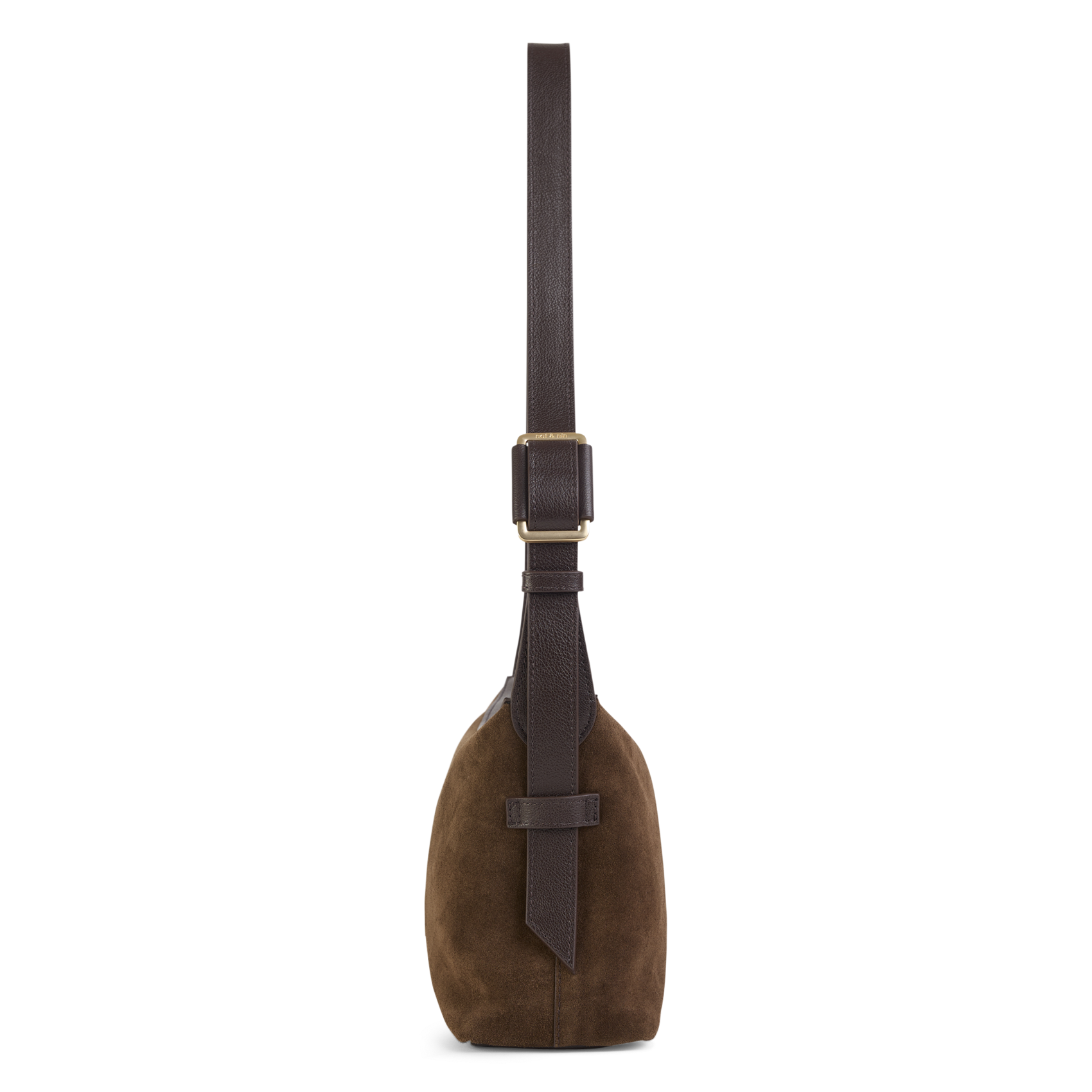 Brieftasche aus Leder NAT & NIN Braun