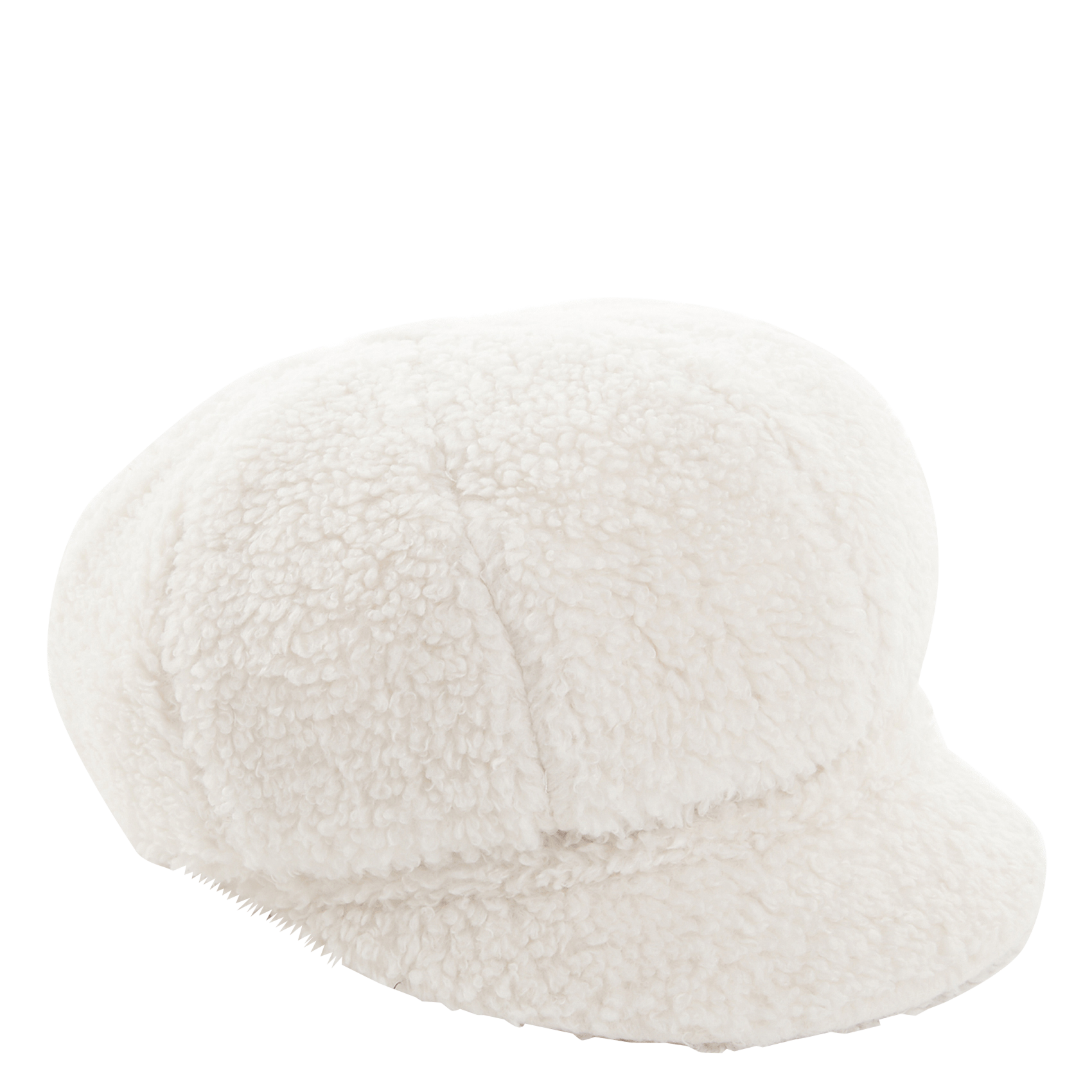 Gavroche met sherpa-look AU PRINTEMPS PARIS Beige