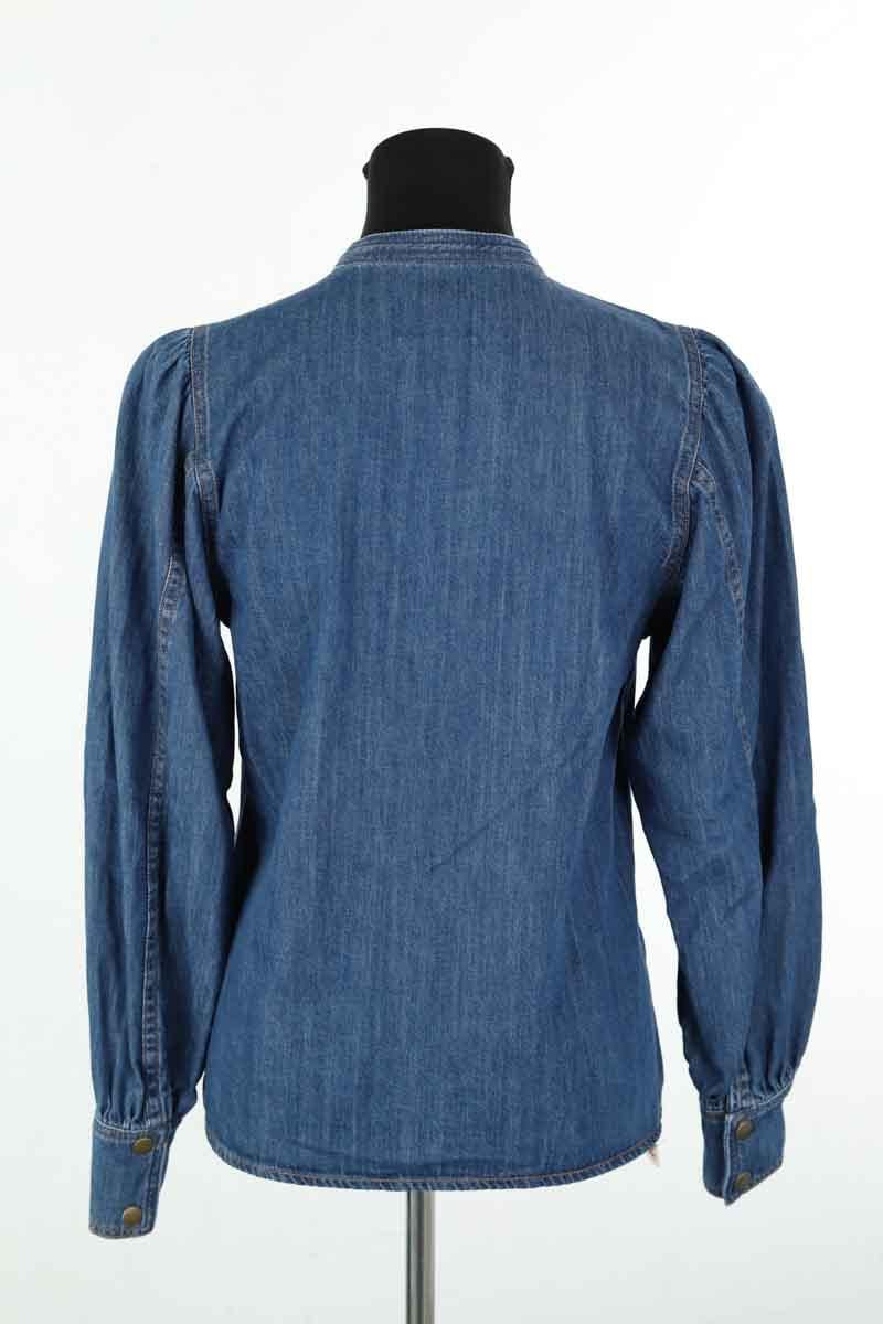 Cotton shirt SEZANE - Seconde main Blue