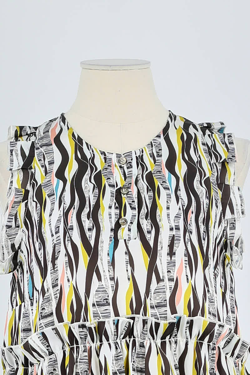 Azawood sleeveless top HEIMSTONE - Seconde Main White