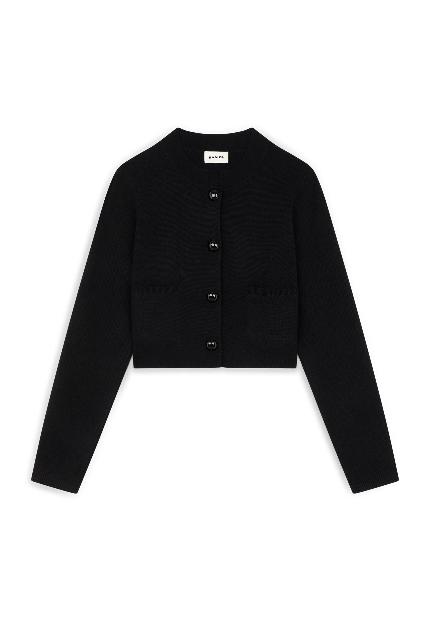 Cropped jacket RODIER Black