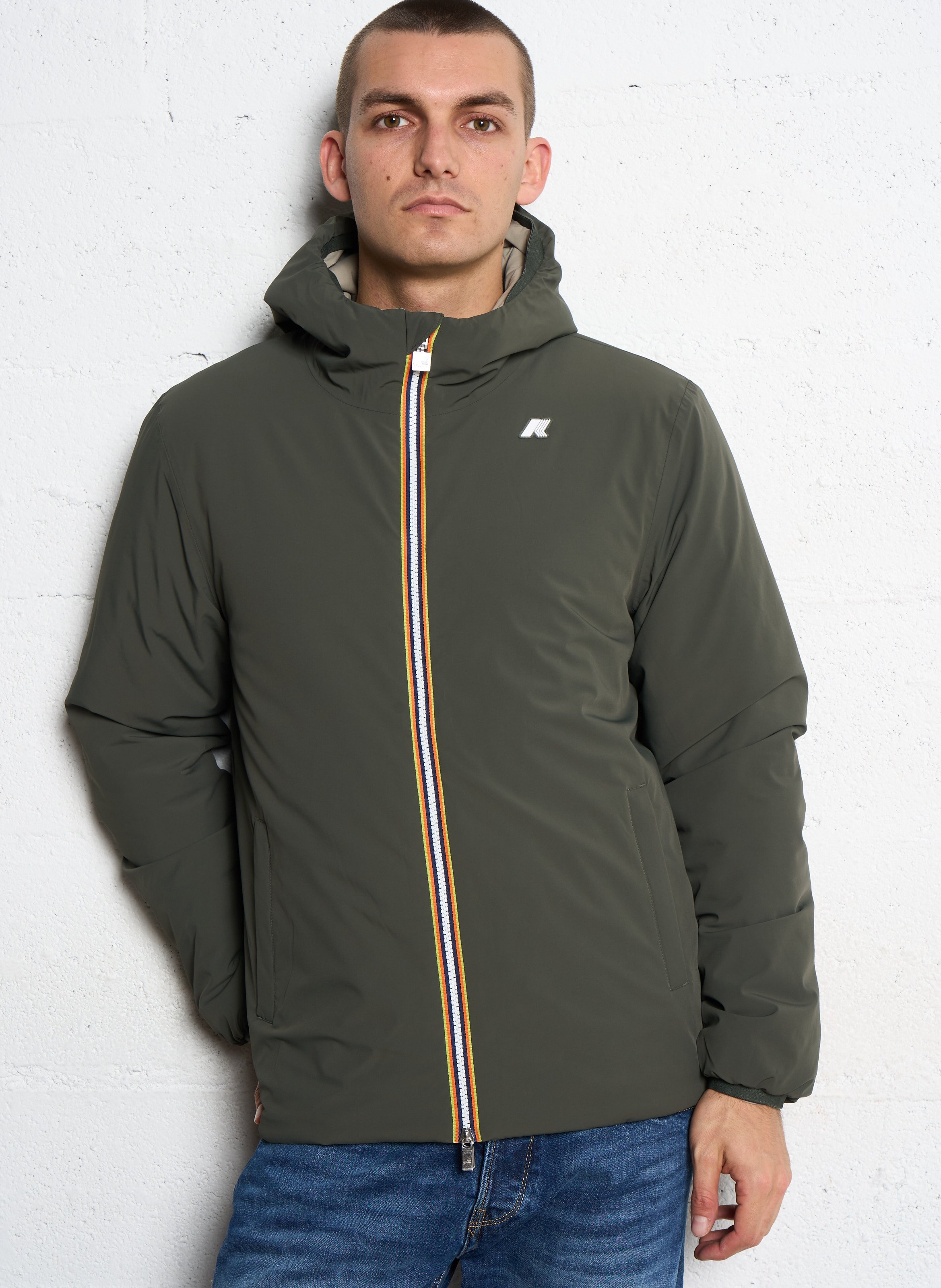 Coupe-vent droit col montant K-WAY