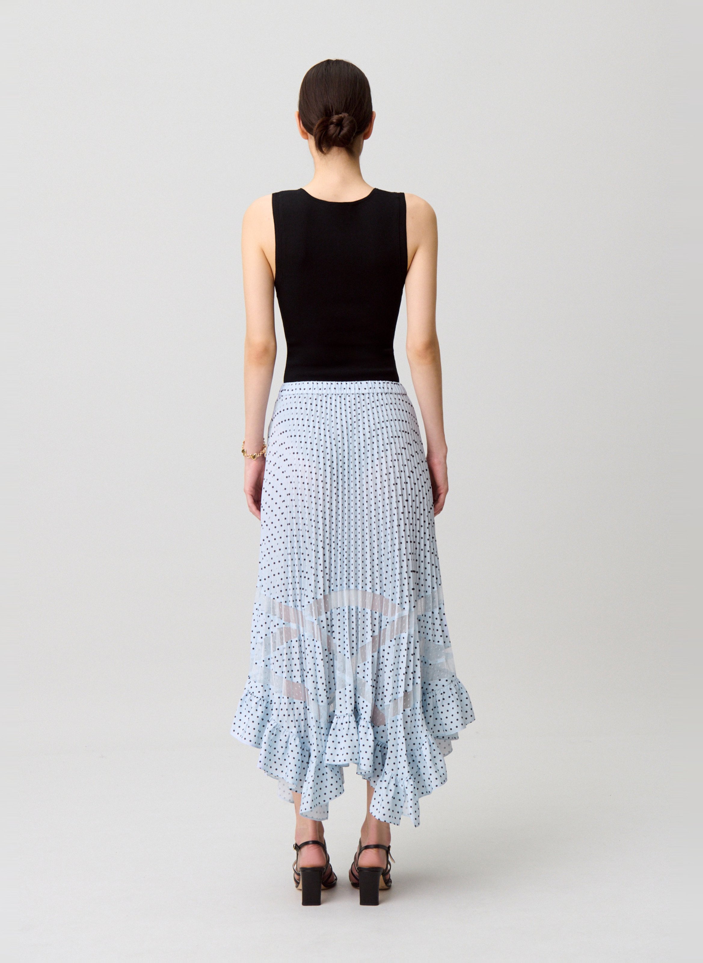 Jupe midi imprimée CLAUDIE PIERLOT Multicolore