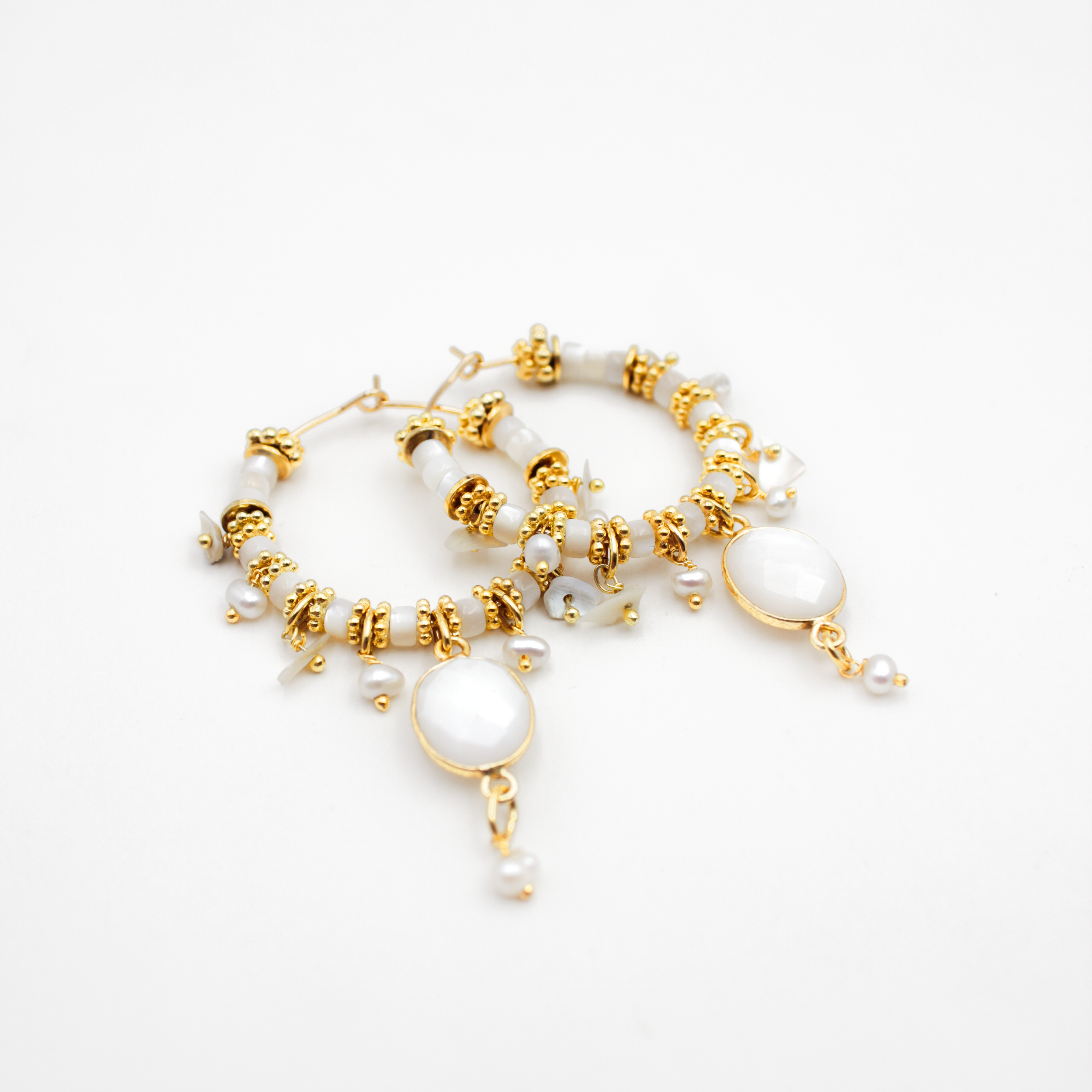 Créoles pierres - joe L'ATELIER DES DAMES Doré