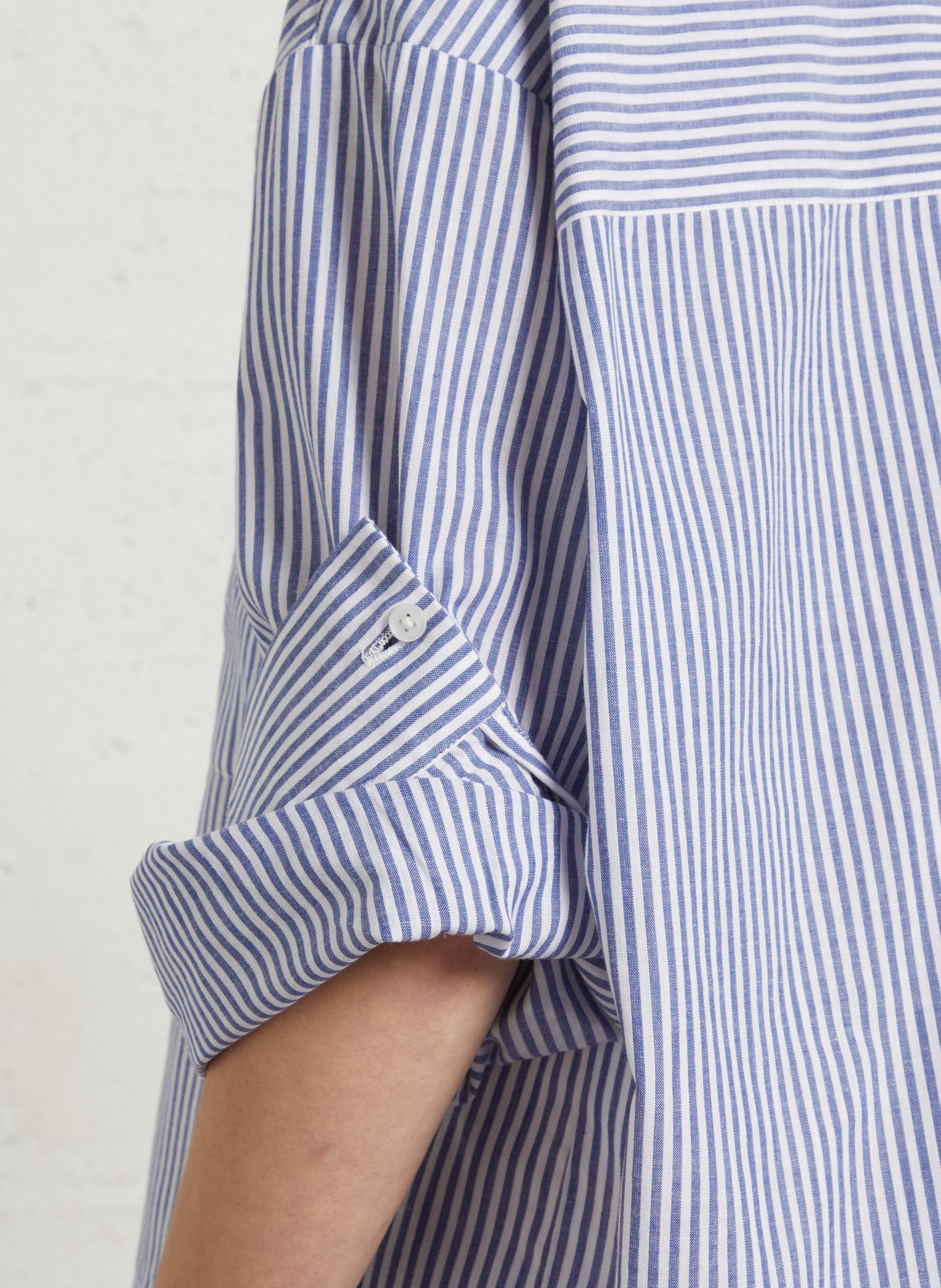 Loose-fit check cotton shirt RAE ANTWERP Multicolored