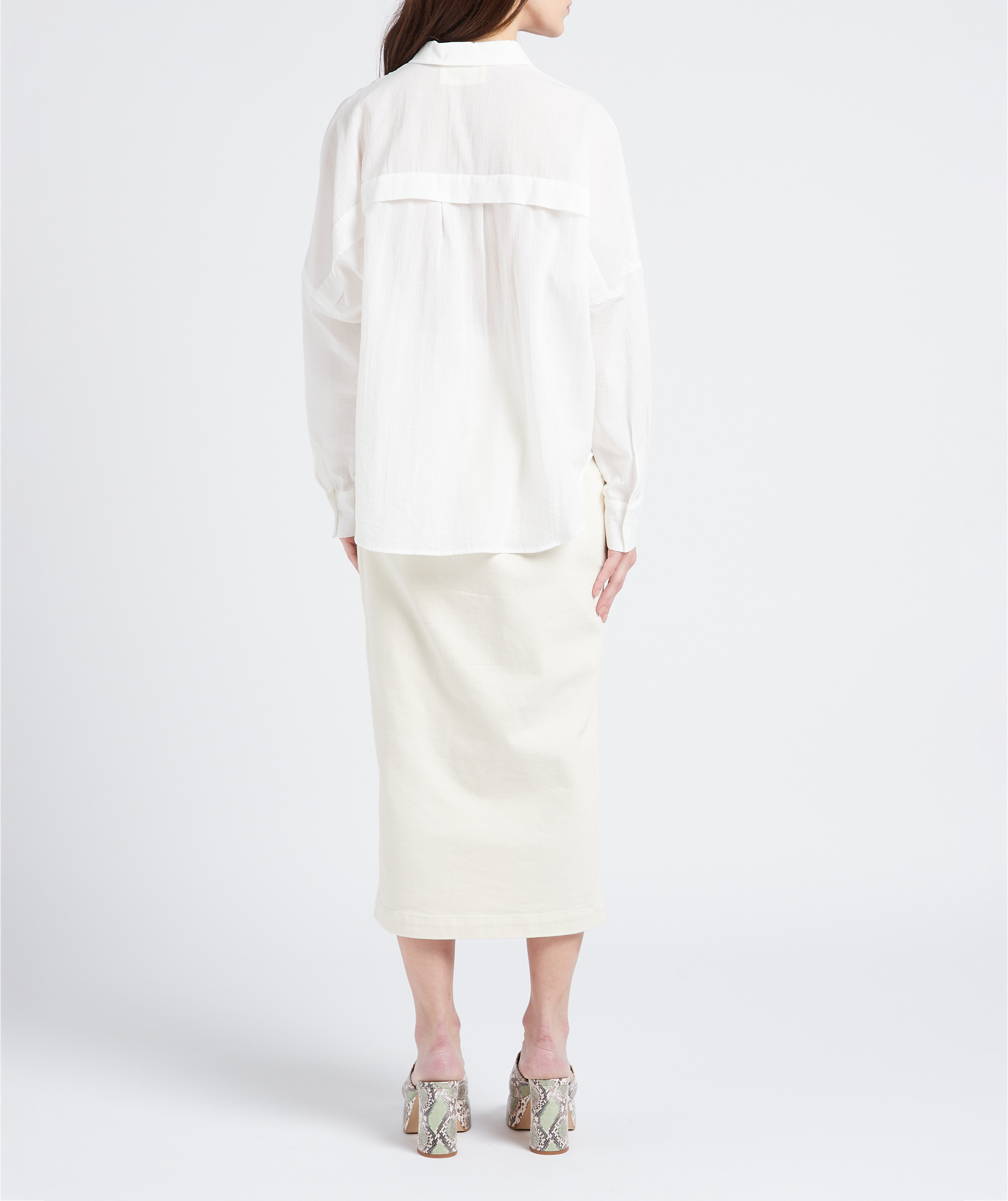 Katoenen overhemd met klassieke kraag COLLECTORS CLUB Beige