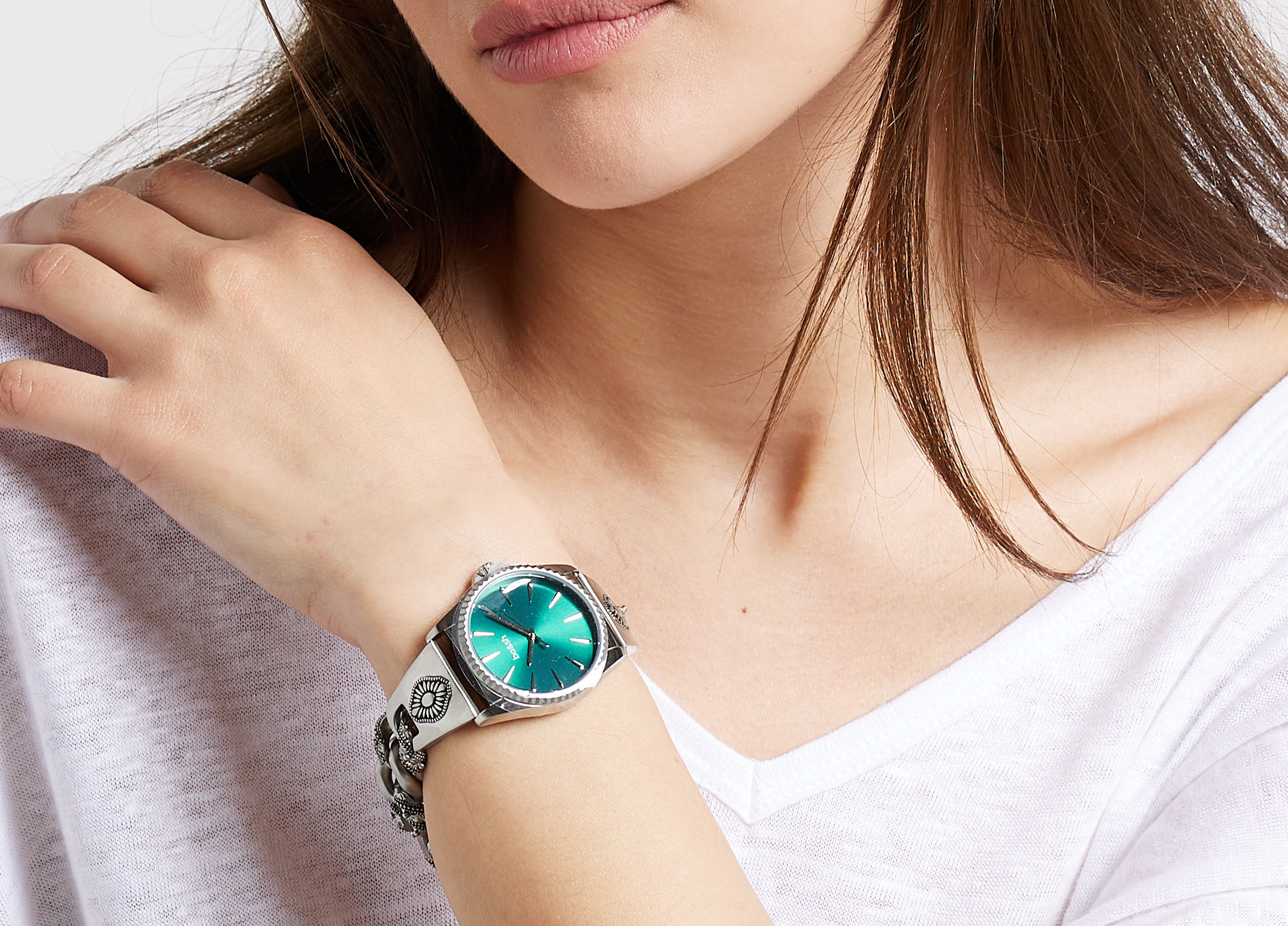 Montre en acier inoxydable BA&SH Vert