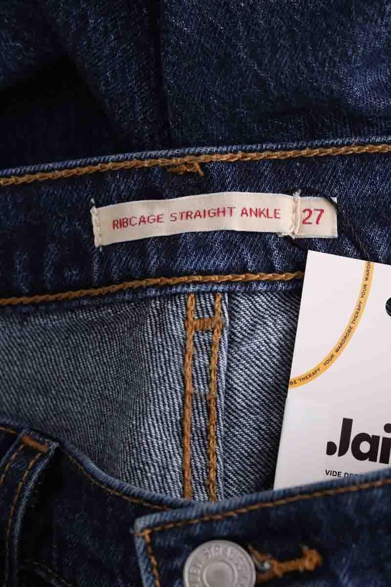 - Straight-leg jeans
- 5 pockets
- Straight cut
- Faded effect LEVI'S - Seconde main Blue