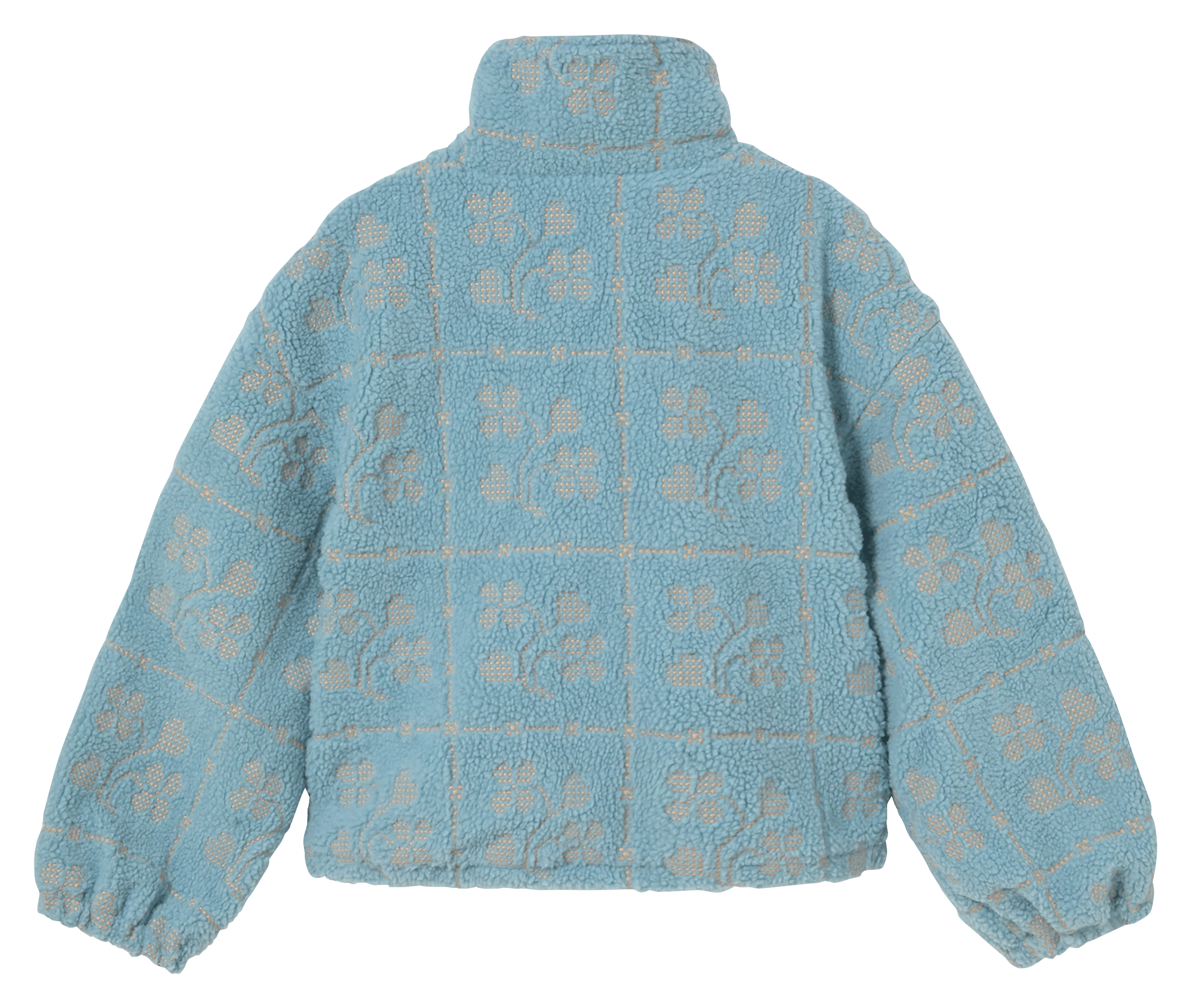 Veste col montant THE TINY BIG SISTER Bleu