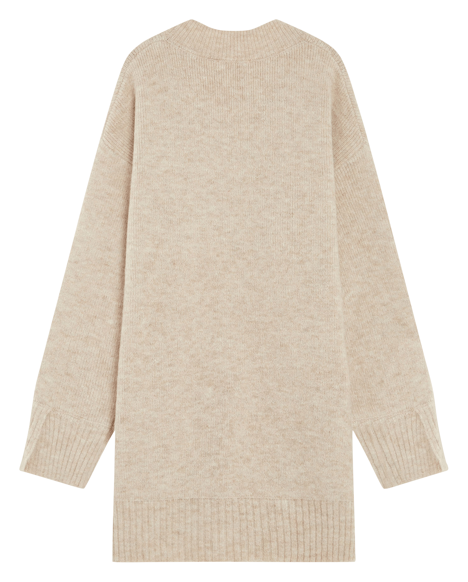Short oversized knit dress GRACE ET MILA Beige