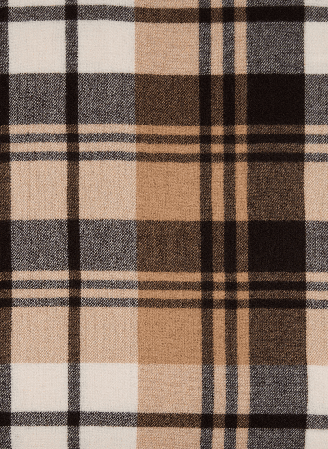 Checked scarf AU PRINTEMPS PARIS Beige