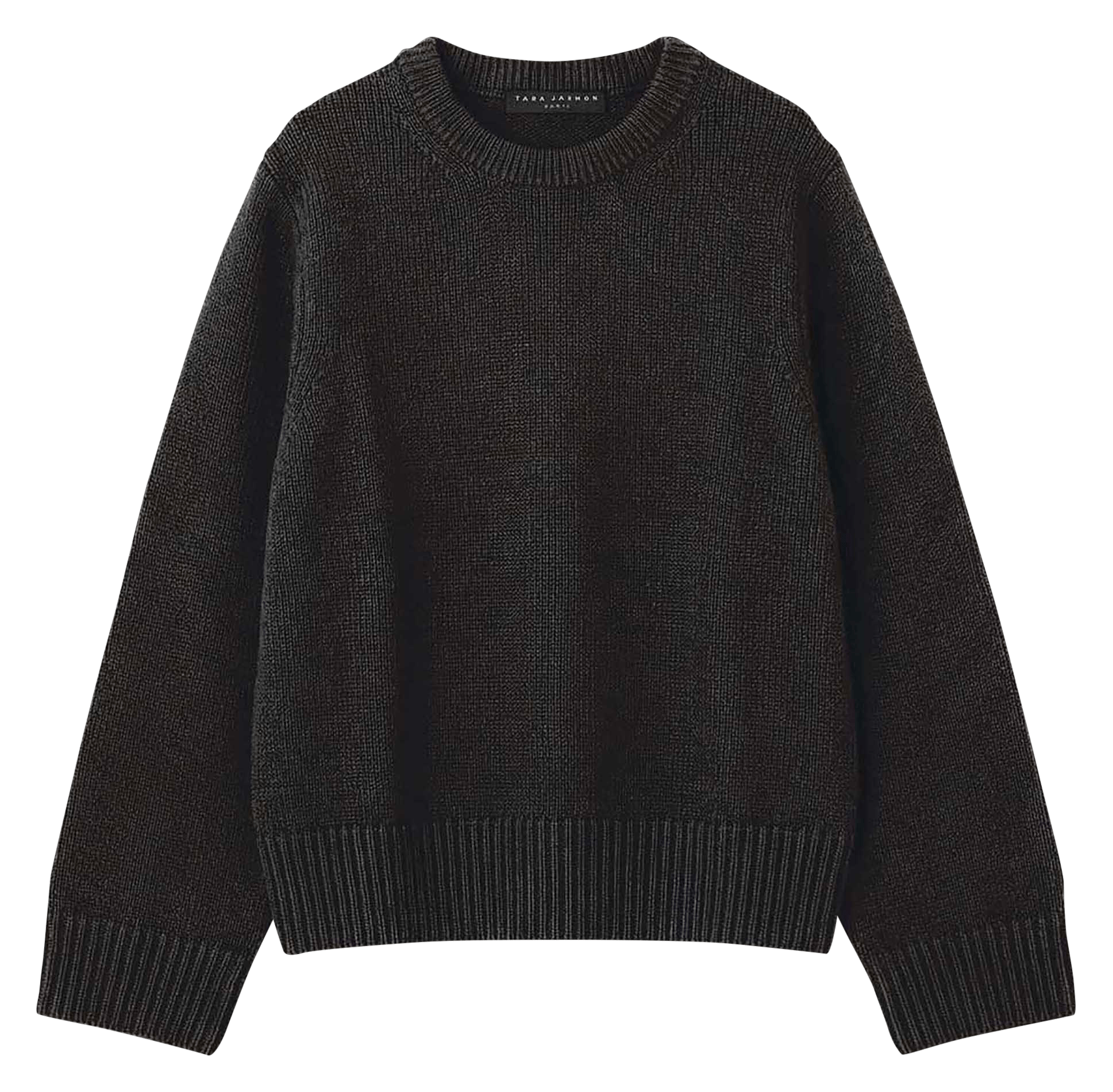Pull oversize col rond TARA JARMON Gris