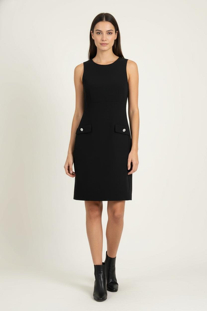 Short & midi dress TARA JARMON - Seconde Main Black