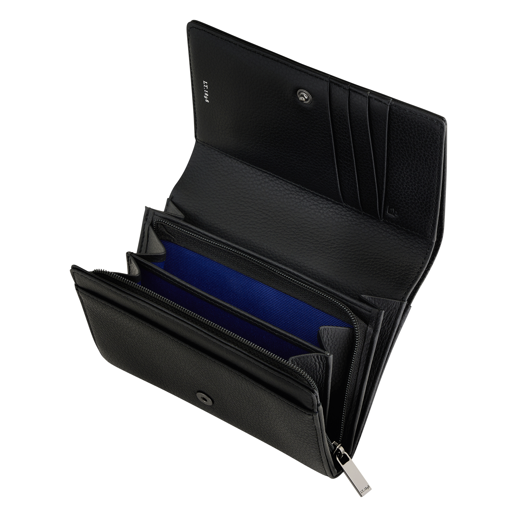 Portefeuille en cuir LE TANNEUR Noir