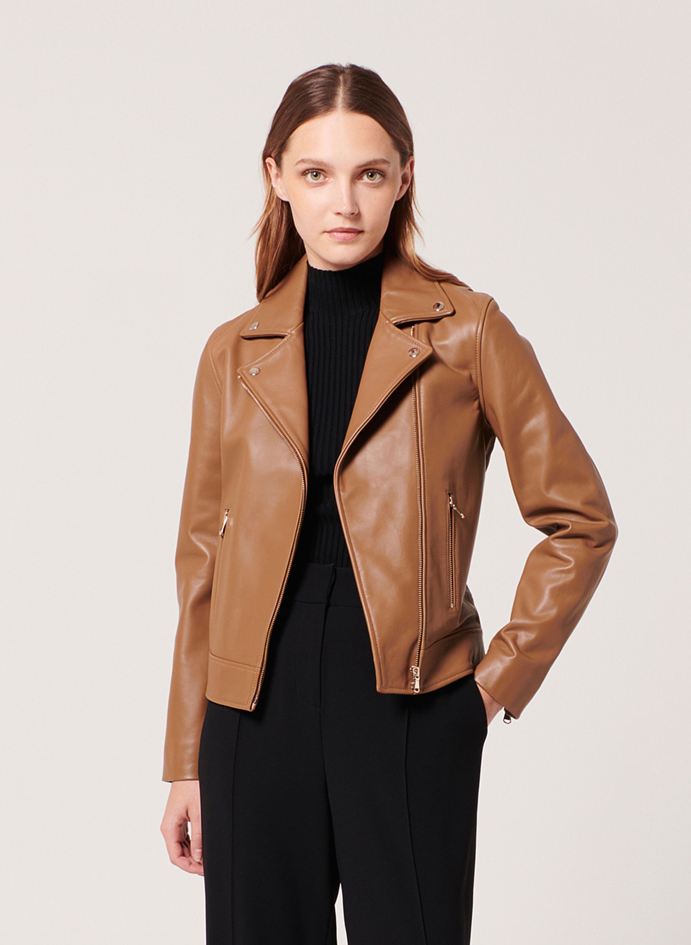 Veste cuir zapa new arrivals