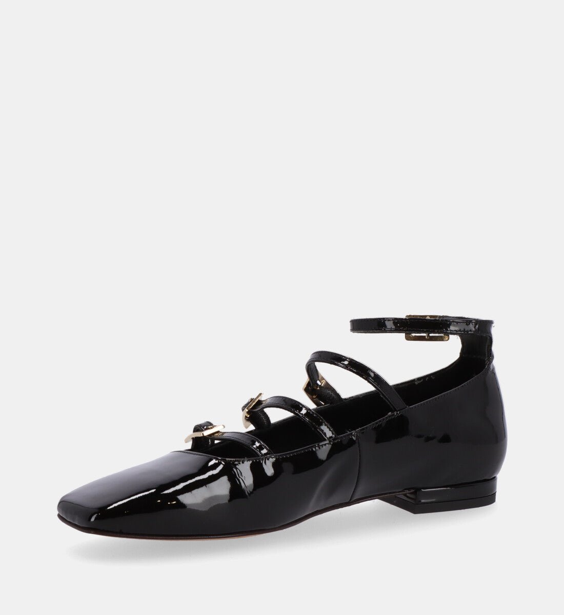 Ballerines mary jane en cuir ALOHAS Noir