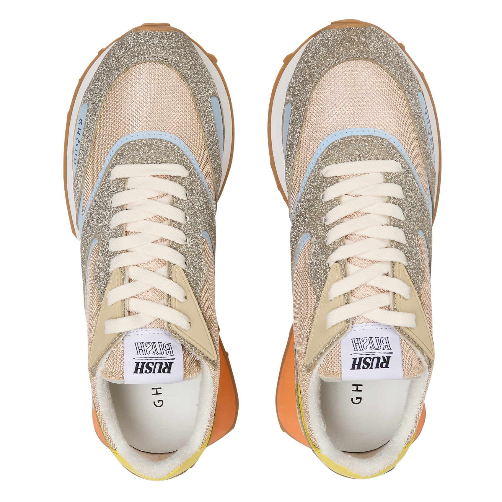 Sparkly low-top sneakers GHOUD VENICE Multicolored