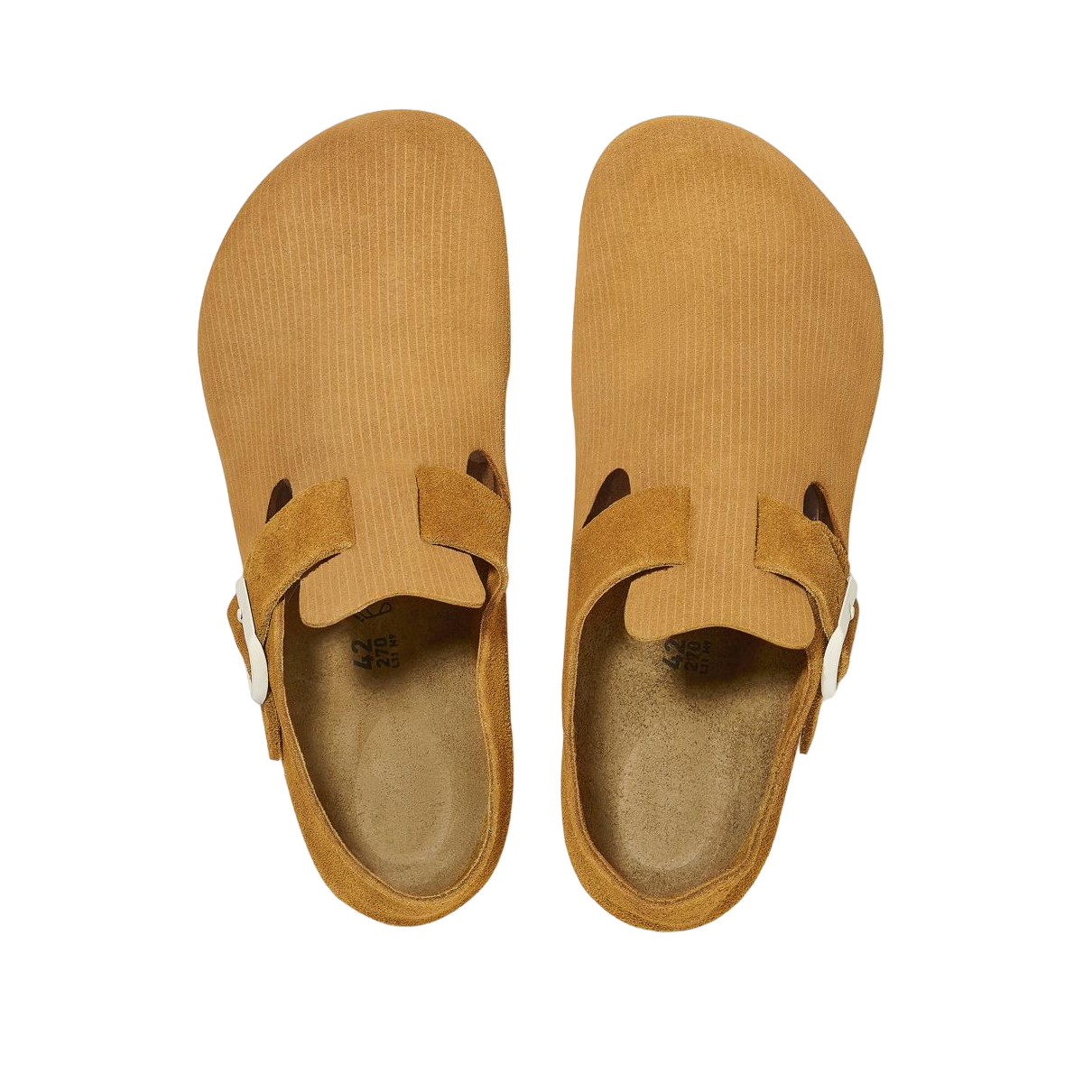 Faux leather sandals BIRKENSTOCK Beige