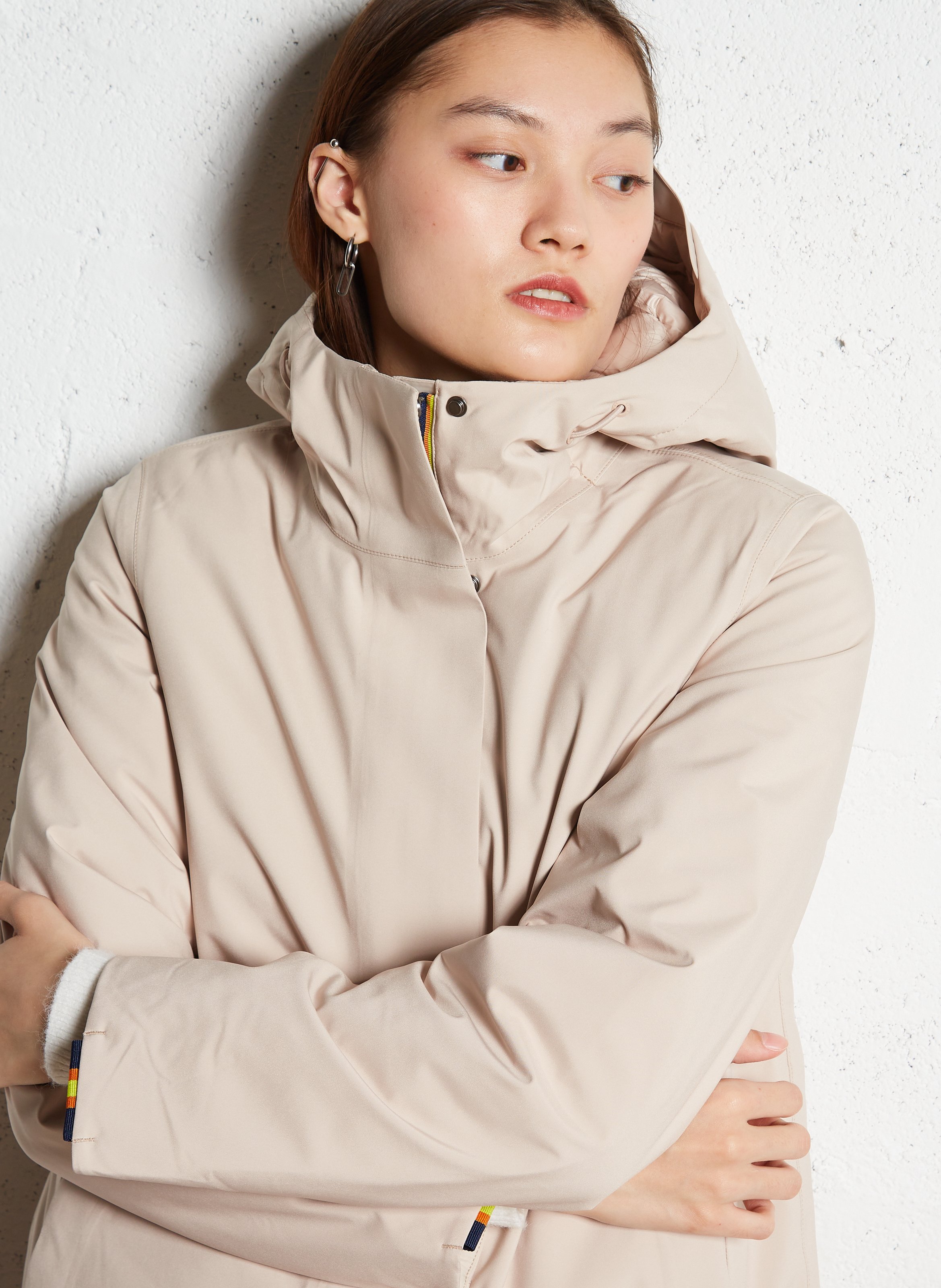 Fishtail - Gefütterter Parka K-WAY Rosa