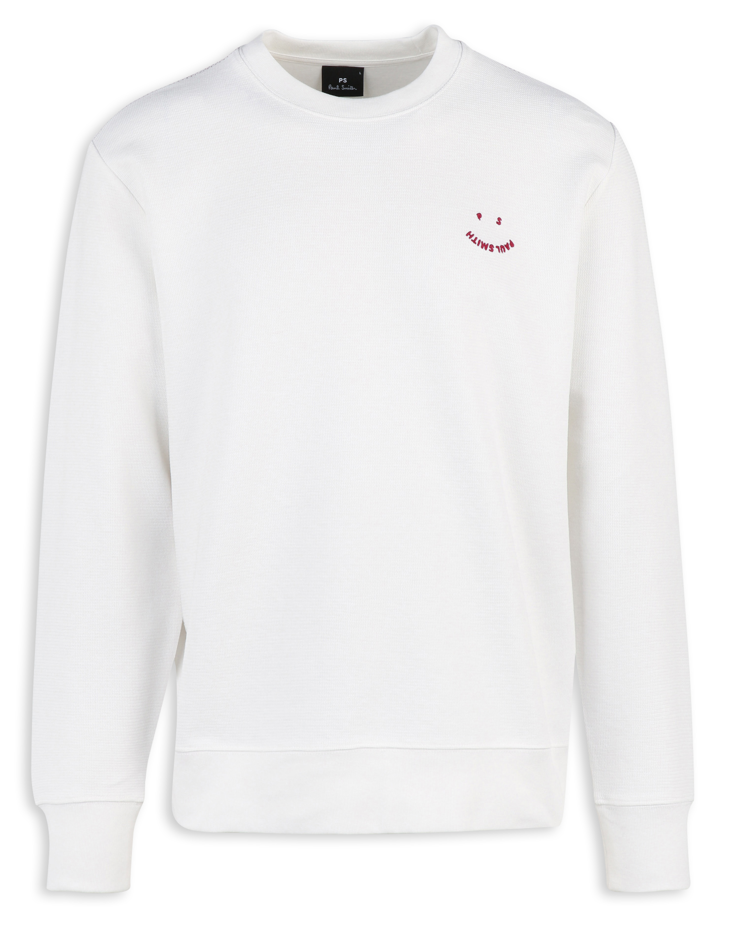Oversized cotton blend sweatshirt PAUL SMITH White