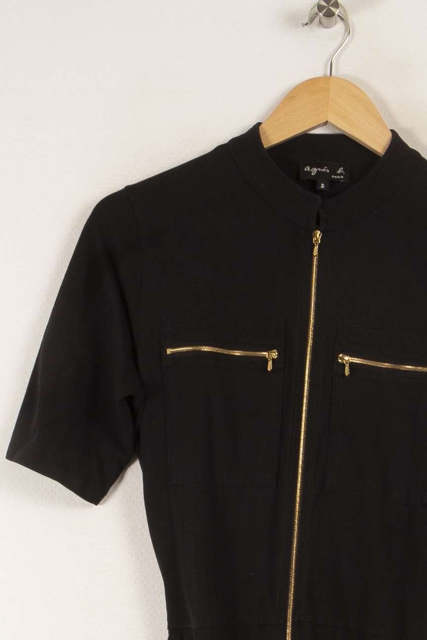 Robe courte & midi AGNES B. - Seconde Main Noir