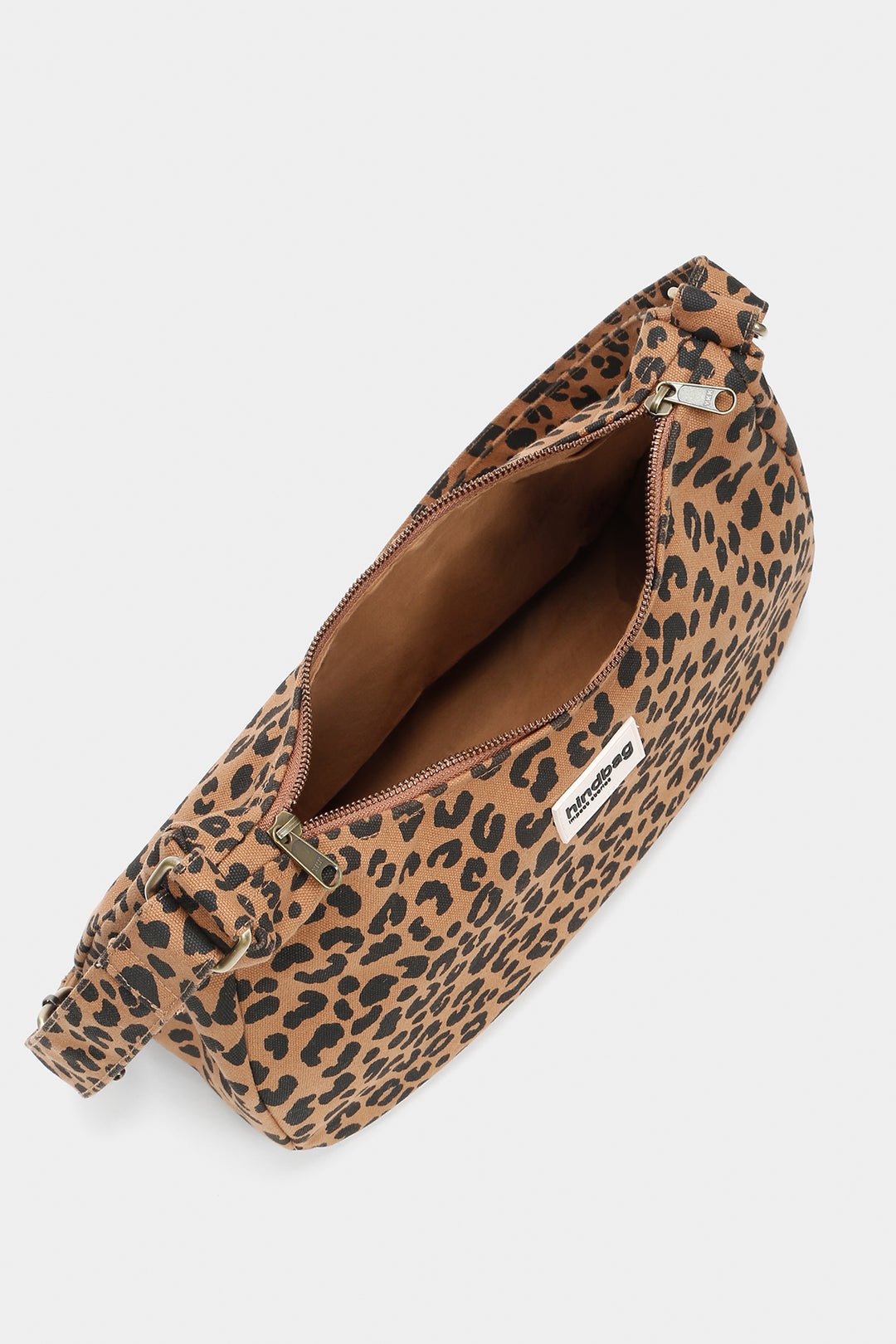 Cotton handbag Brown