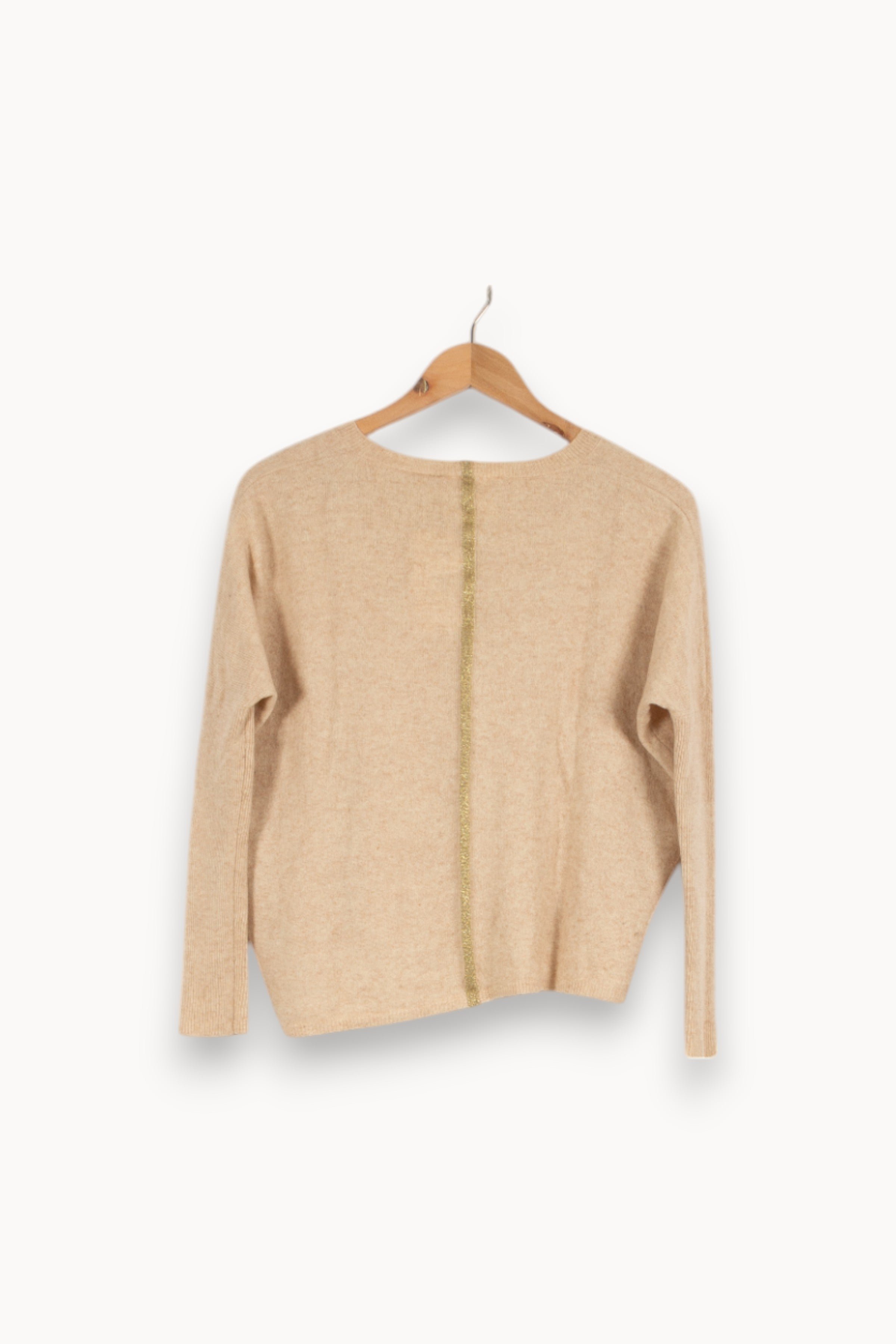 Sweat Beige Absolut Cashmere Seconde Main Femme PARAD41948