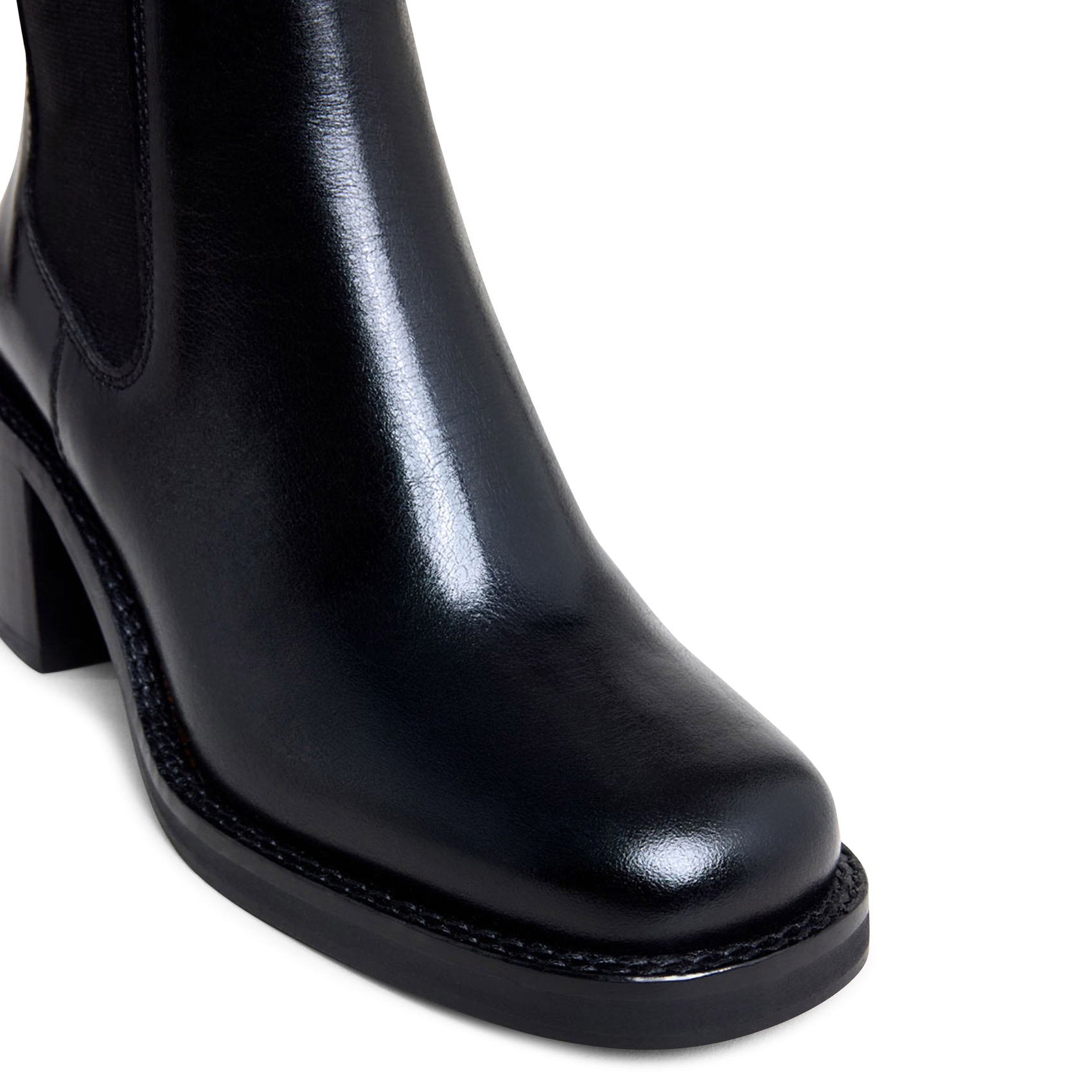 Bianca leather ankle boots JONAK Black