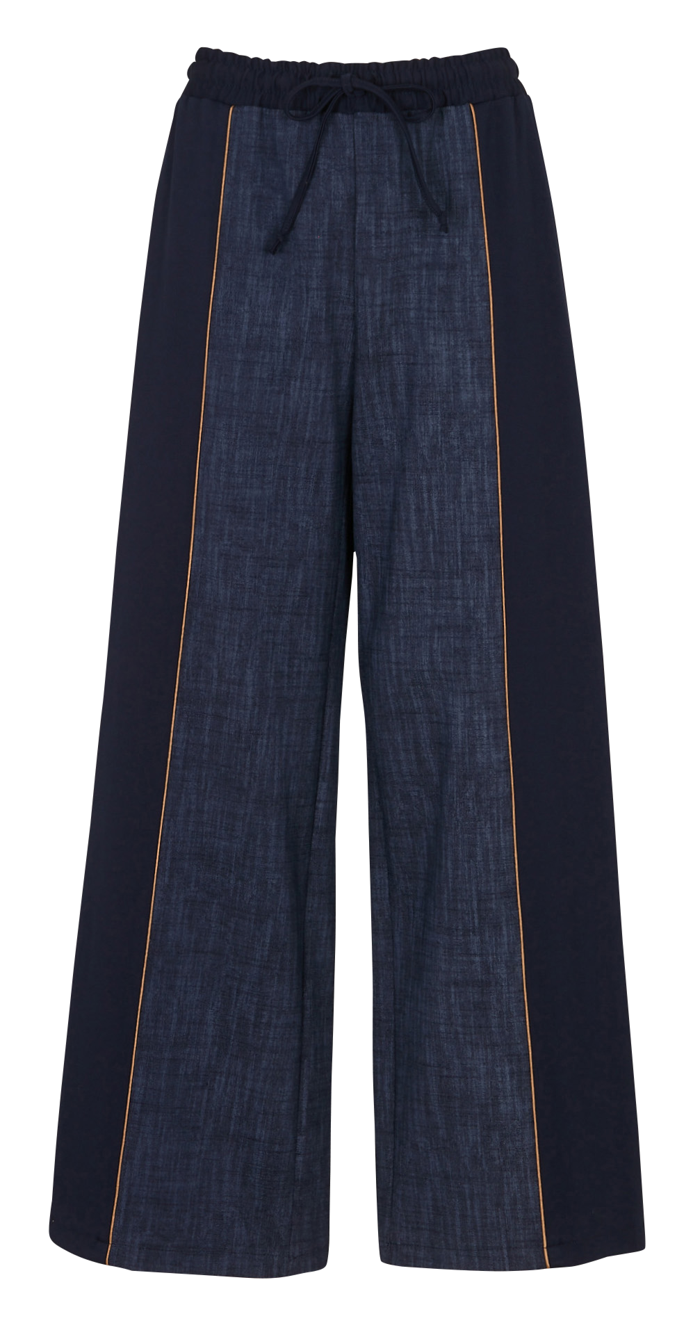 Pantalon fluide taille élastiquée bicolore IMPERIAL Bleu