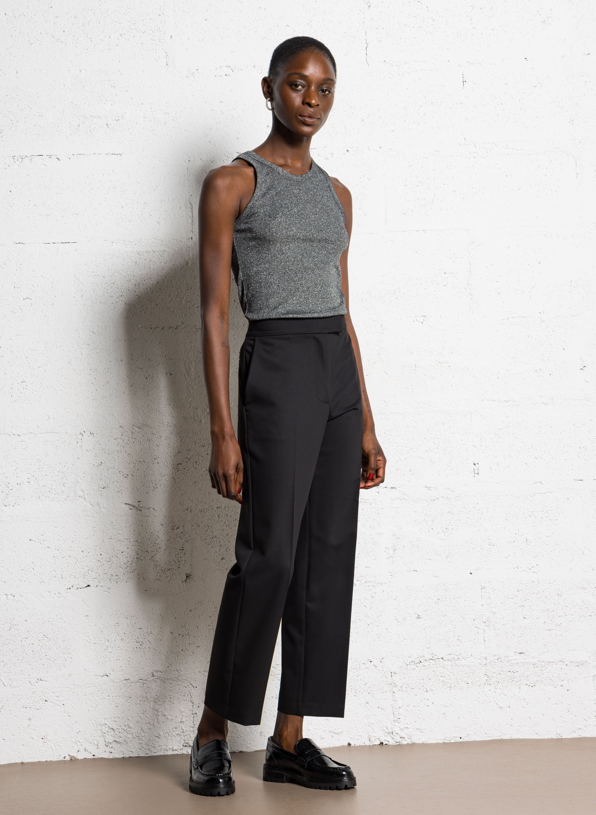 Mocassins en cuir MELLOW YELLOW Noir