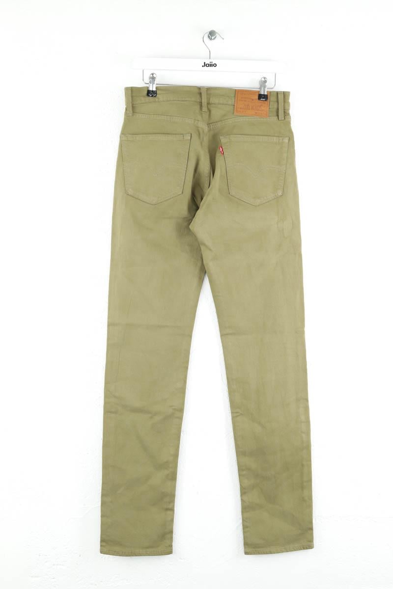 Cotton straight jeans LEVI'S - Seconde main Khaki