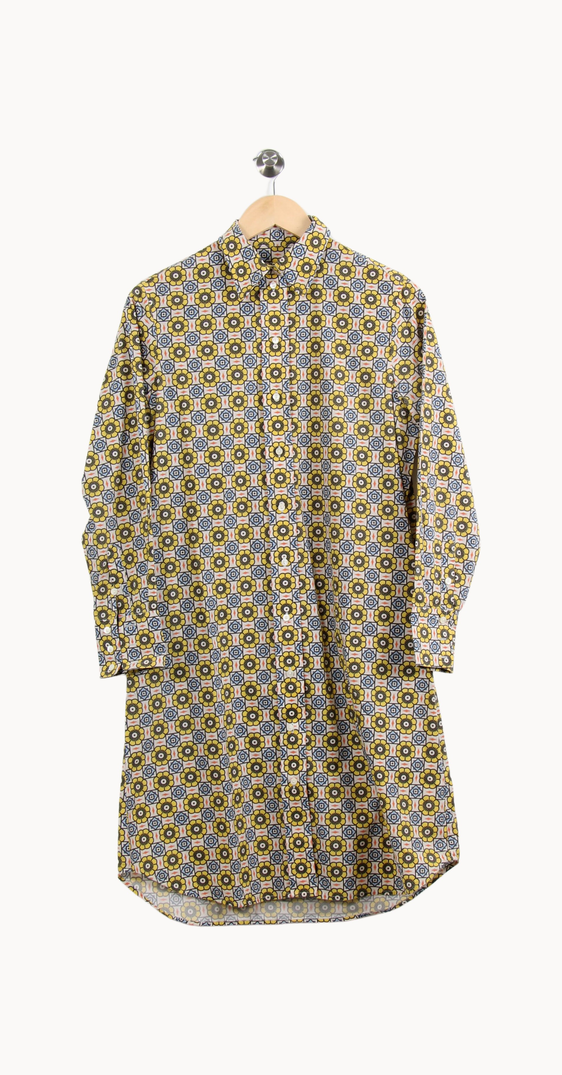 Midi dress INES DE LA FRESSANGE - Seconde main Yellow