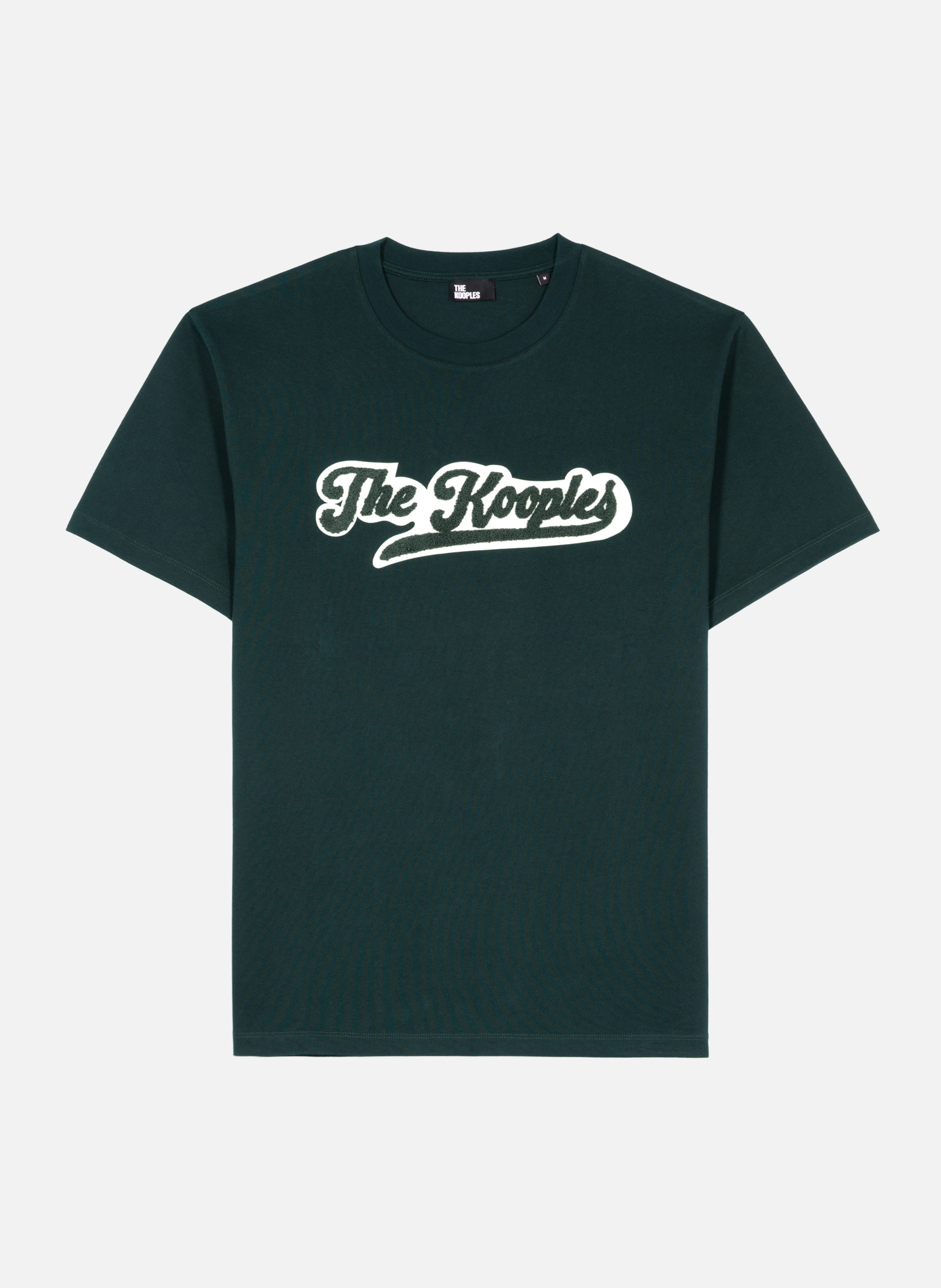 T-shirt with patch THE KOOPLES Green