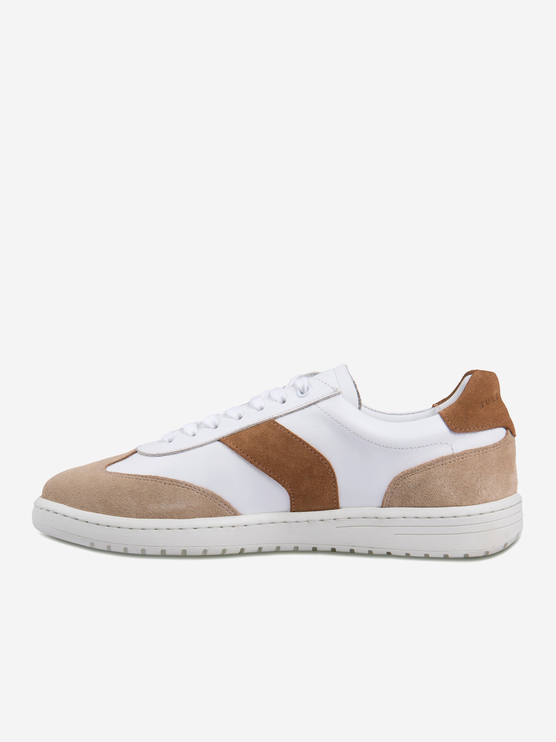 Smooth leather Lucas tennis shoes JULES & JENN White