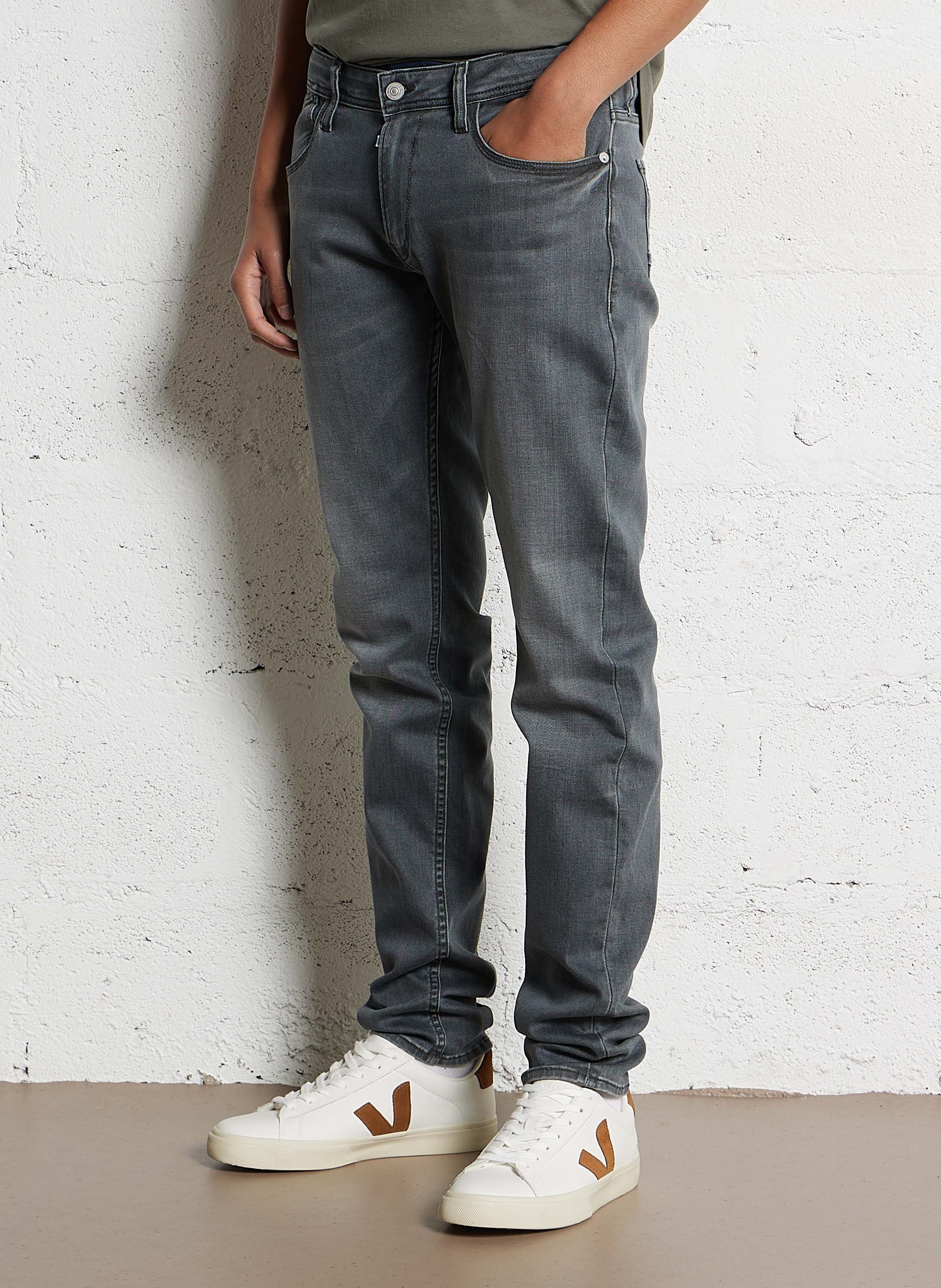 Jeans aderenti in misto cotone LE TEMPS DES CERISES Grigio