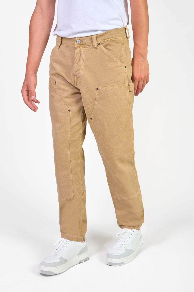 Straight pants LE TEMPS DES CERISES Beige